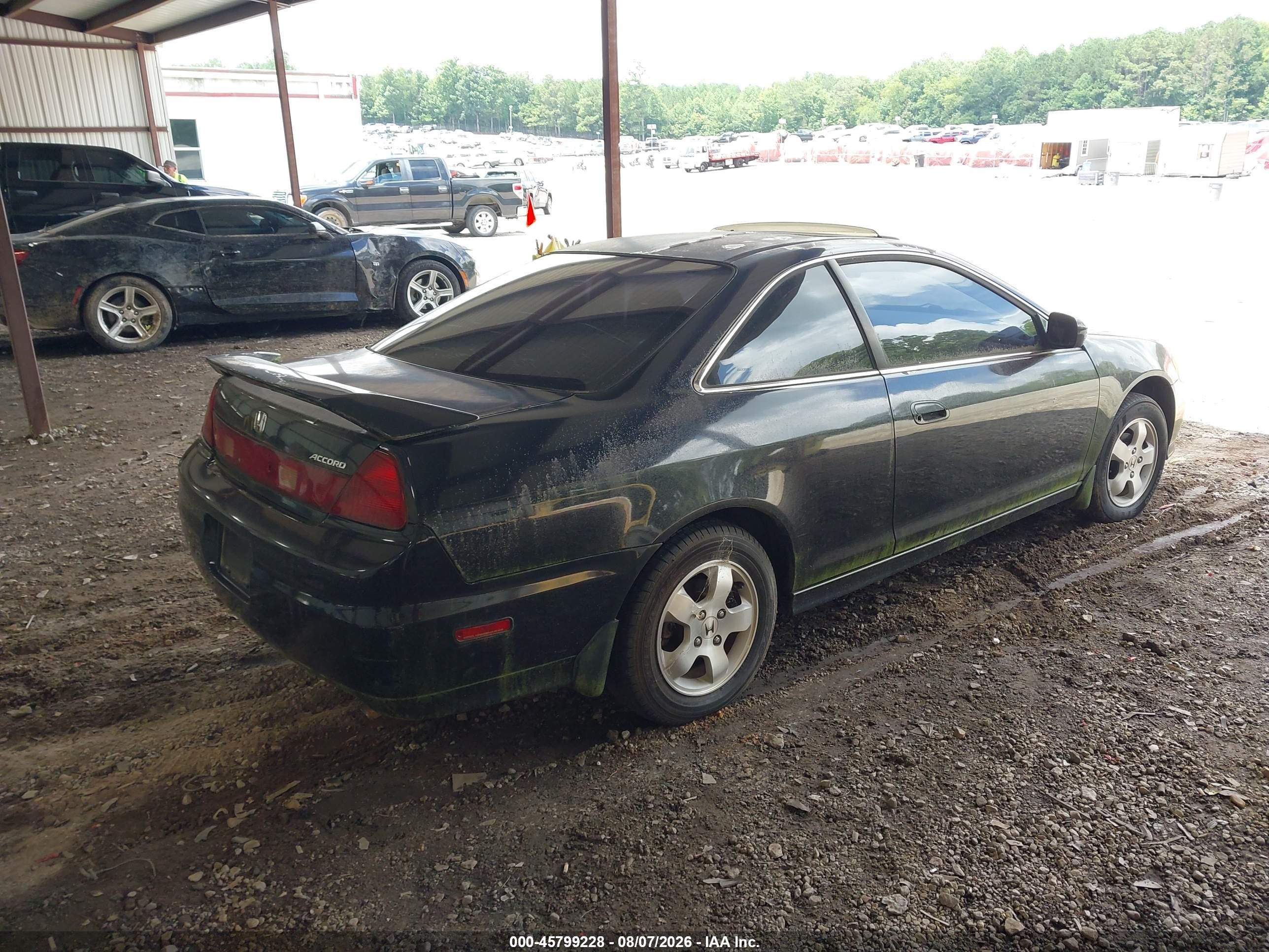 2002 Honda Accord 2.3 Ex Black vin: 1HGCG32772A023908