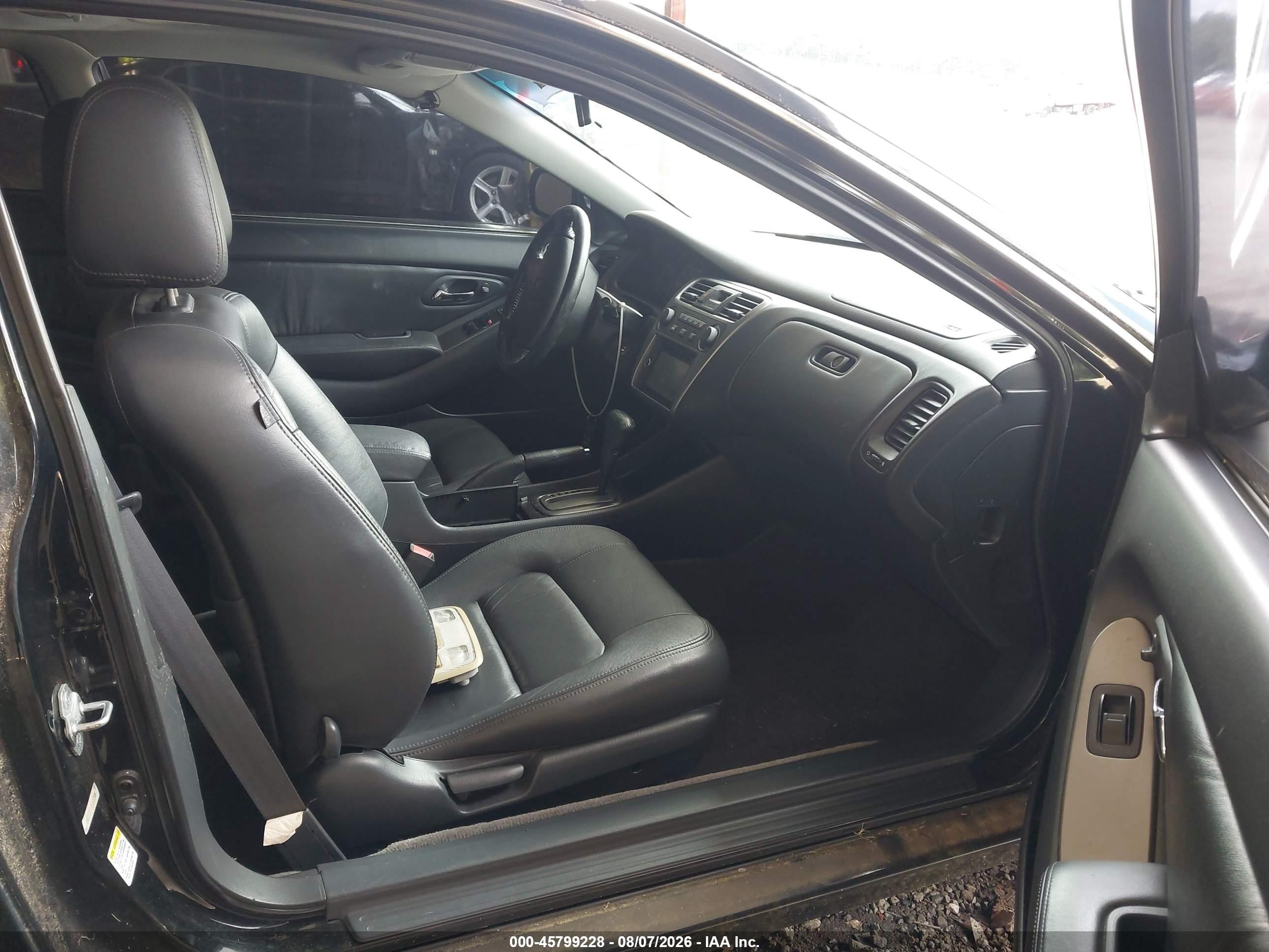 2002 Honda Accord 2.3 Ex Black vin: 1HGCG32772A023908