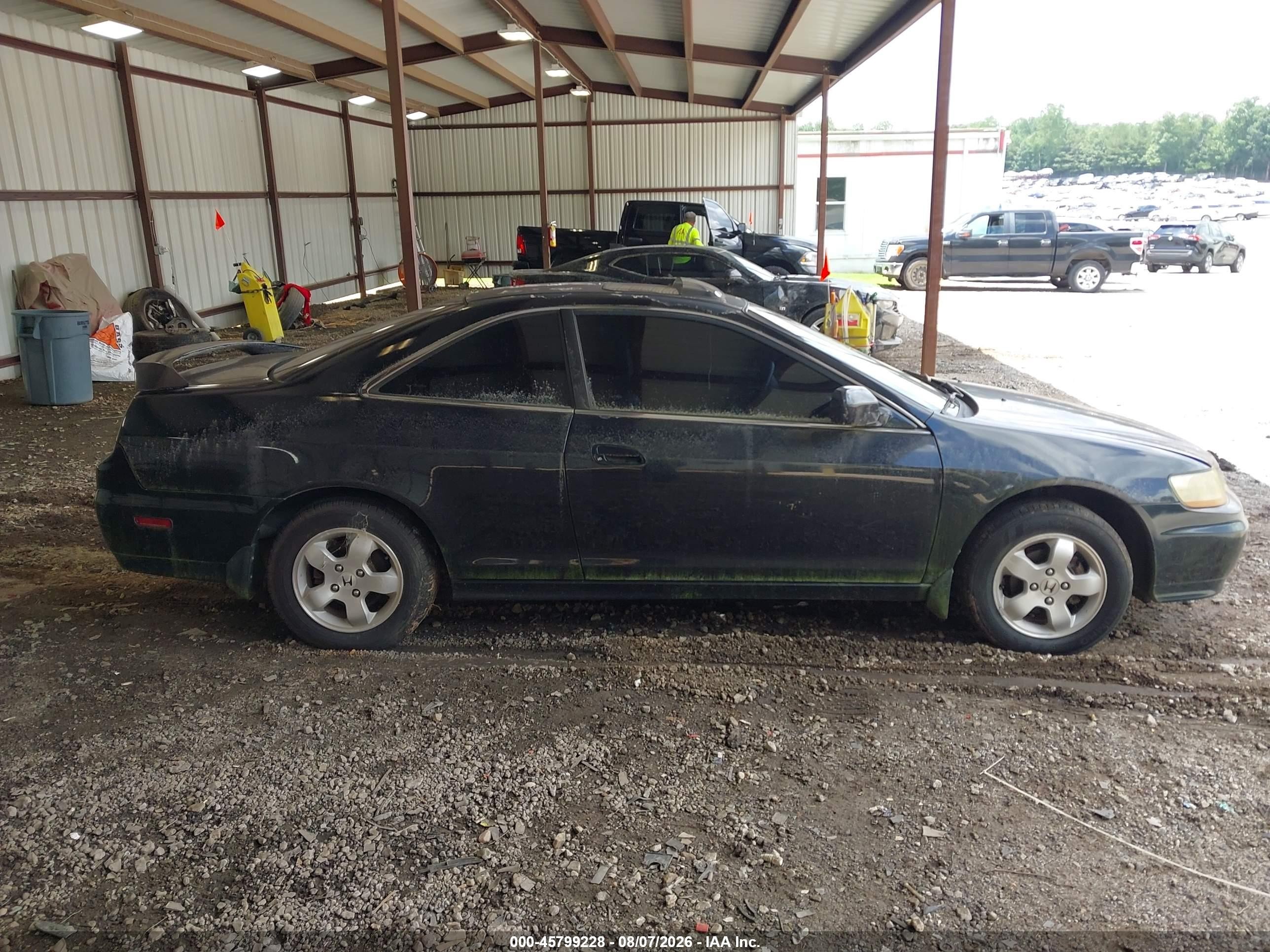 2002 Honda Accord 2.3 Ex Black vin: 1HGCG32772A023908