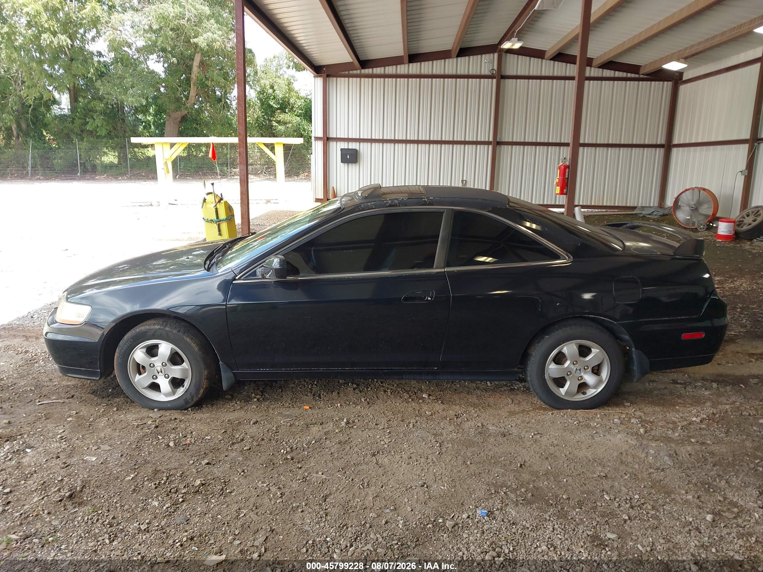 2002 Honda Accord 2.3 Ex Black vin: 1HGCG32772A023908