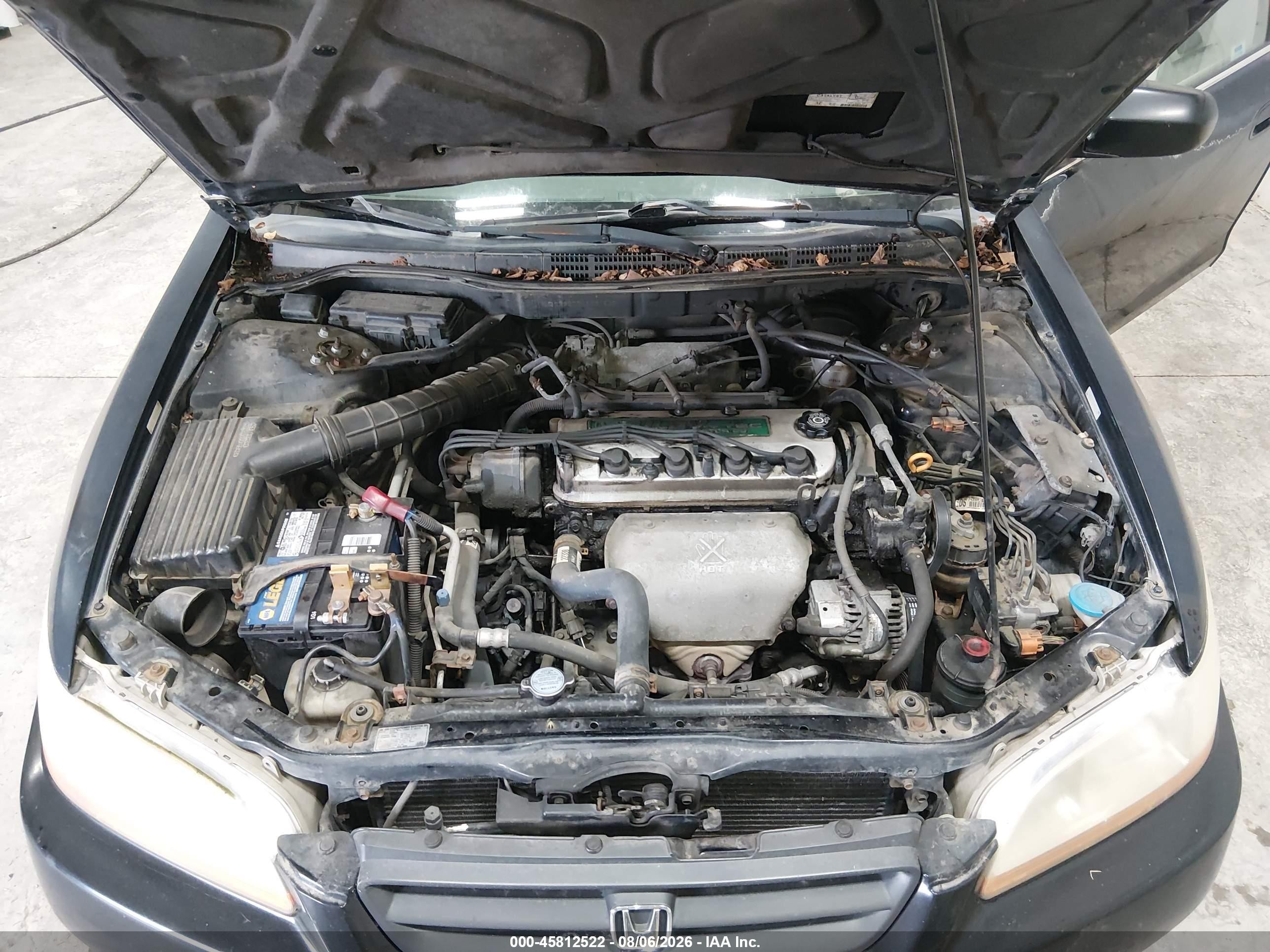 2000 Honda Accord 2.3 Ex Blue vin: 1HGCG3277YA031547