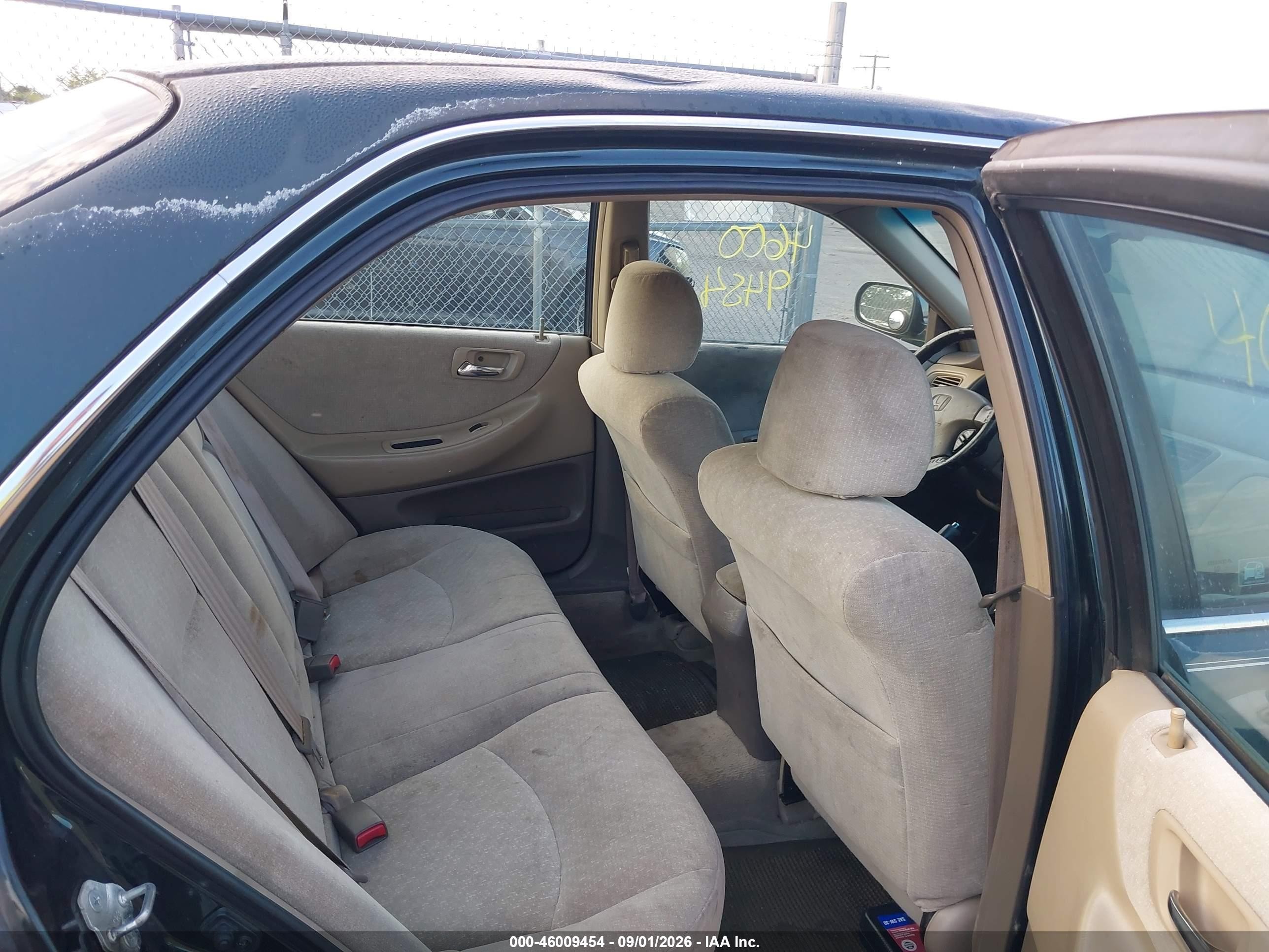 2001 Honda Accord 2.3 Lx Зеленый vin: 1HGCG55401A092273