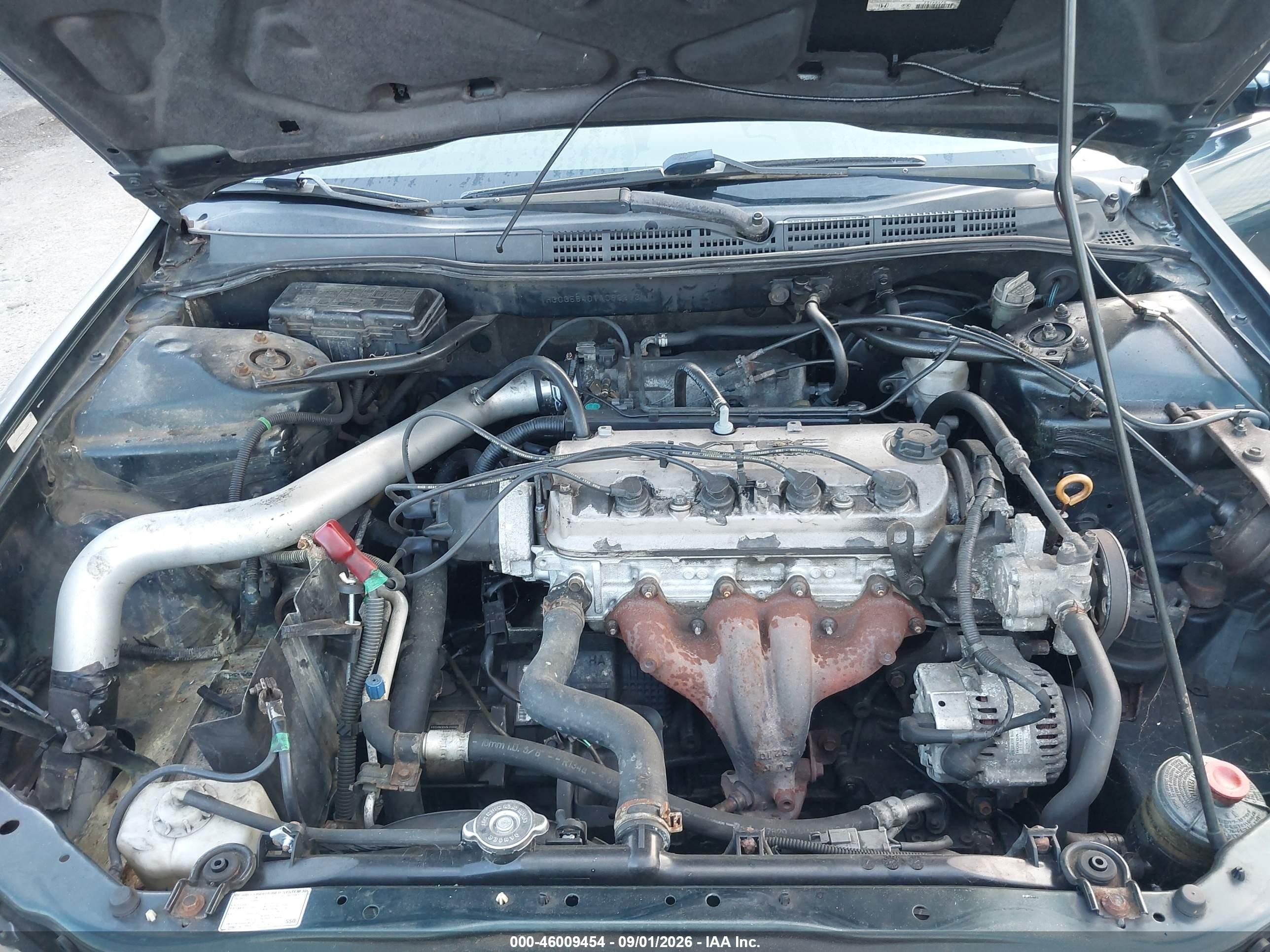 2001 Honda Accord 2.3 Lx Зеленый vin: 1HGCG55401A092273
