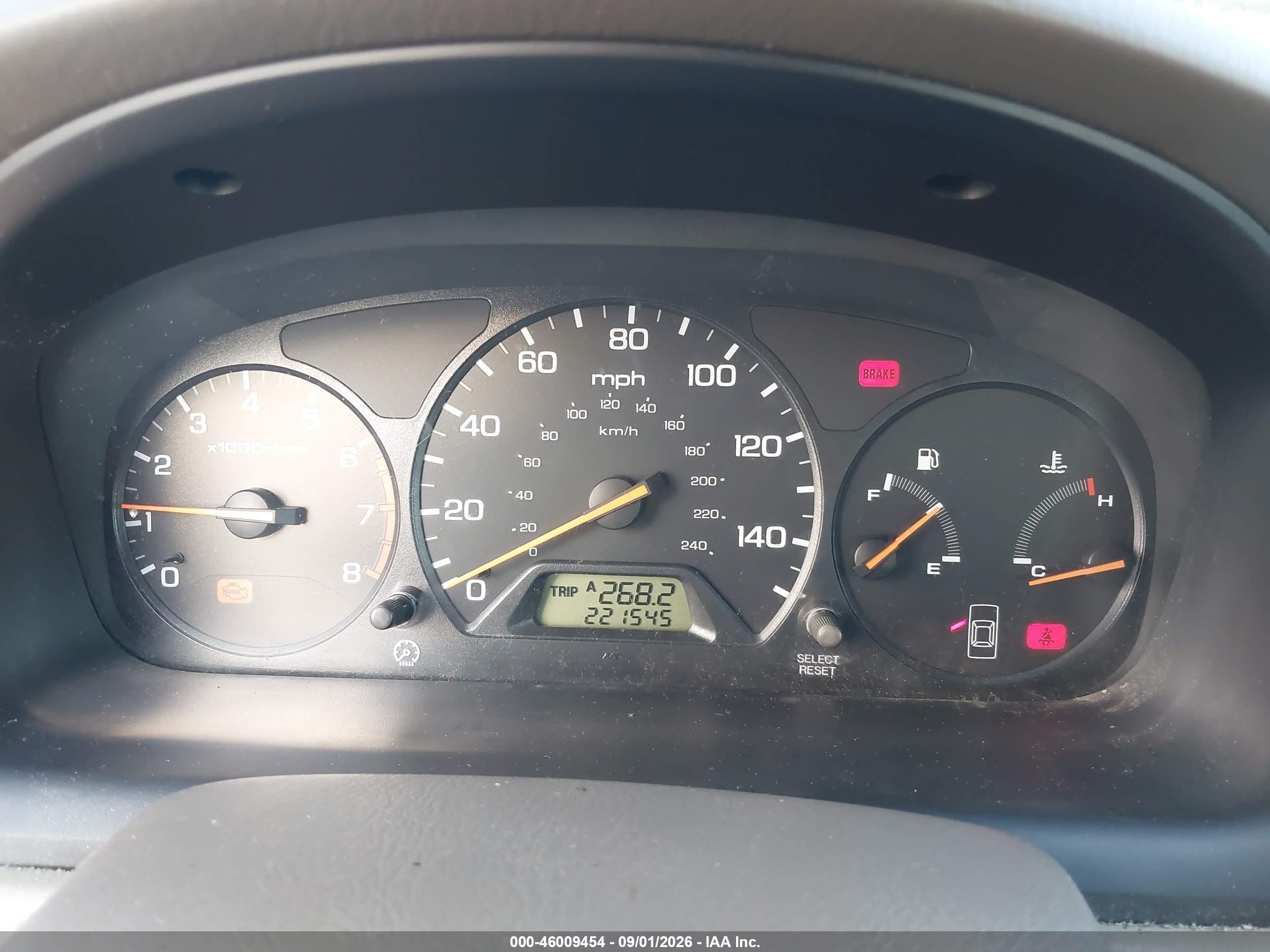 2001 Honda Accord 2.3 Lx Зеленый vin: 1HGCG55401A092273