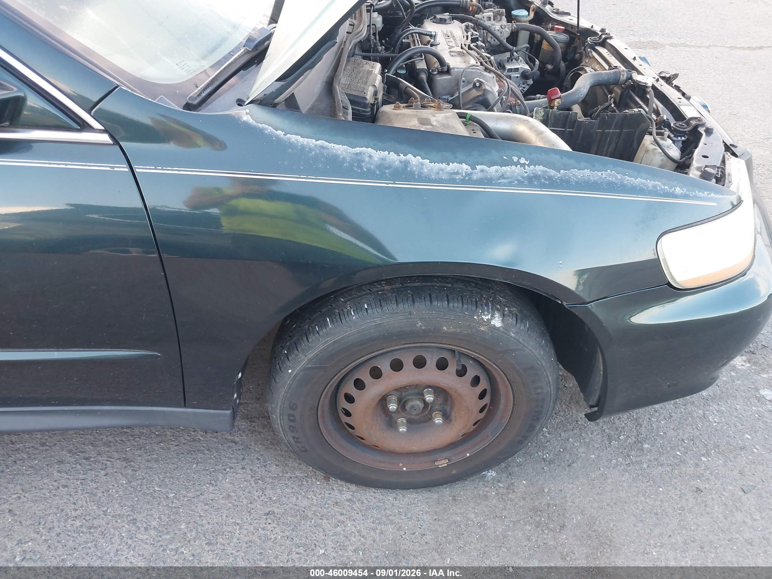 2001 Honda Accord 2.3 Lx Зеленый vin: 1HGCG55401A092273