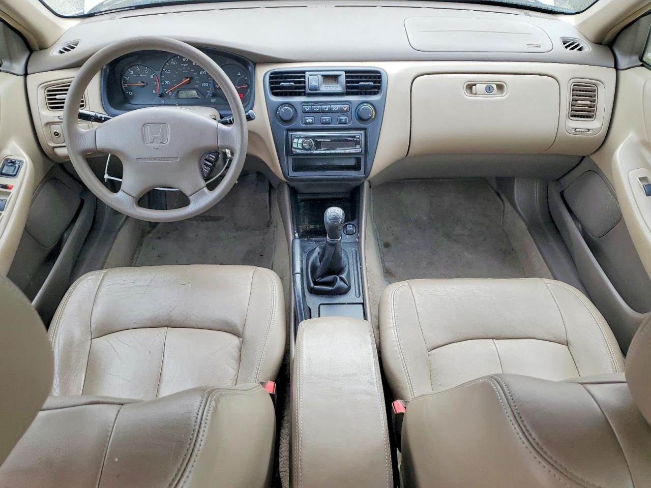 1998 Honda Accord Lx Silver vin: 1HGCG5540WA251560