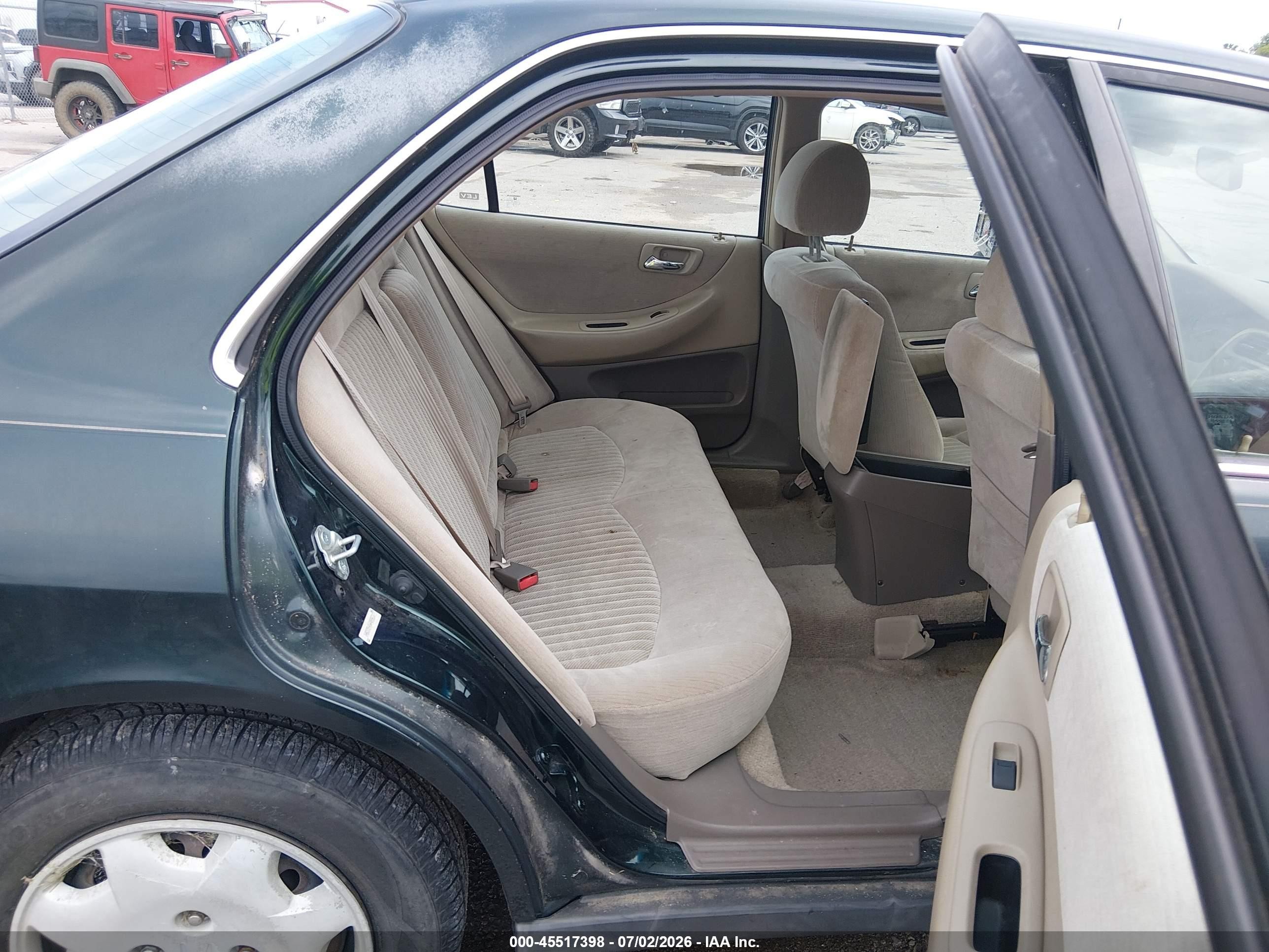 1998 Honda Accord Lx Green vin: 1HGCG5541WA089633