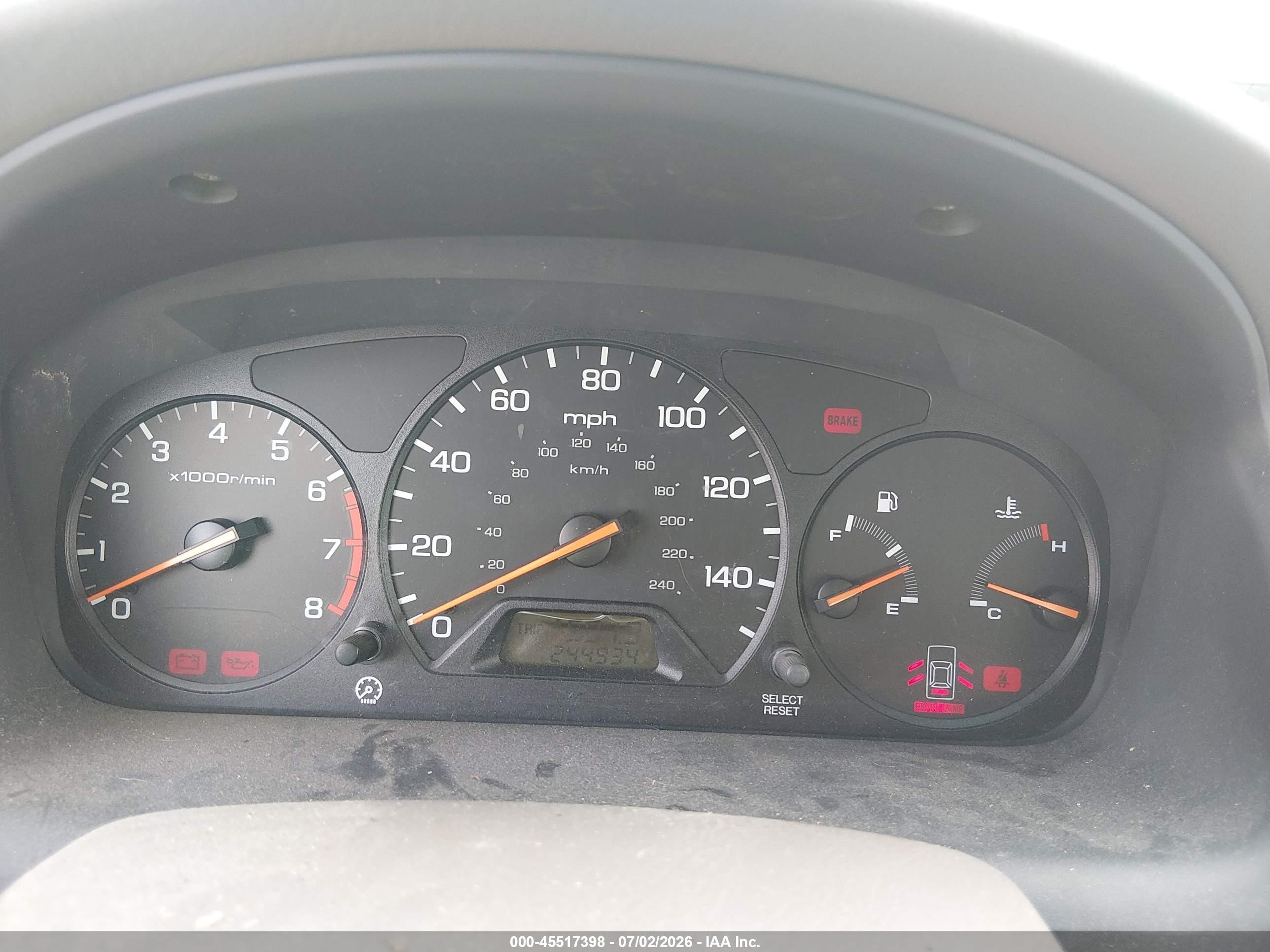 1998 Honda Accord Lx Green vin: 1HGCG5541WA089633