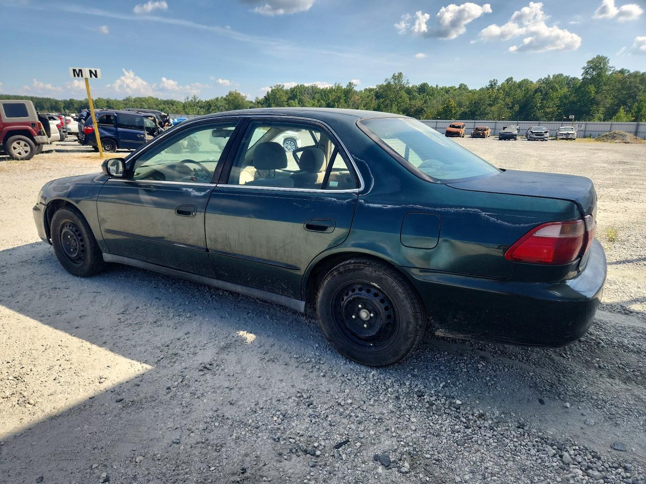 1999 Honda Accord Lx Green vin: 1HGCG5547XA139677