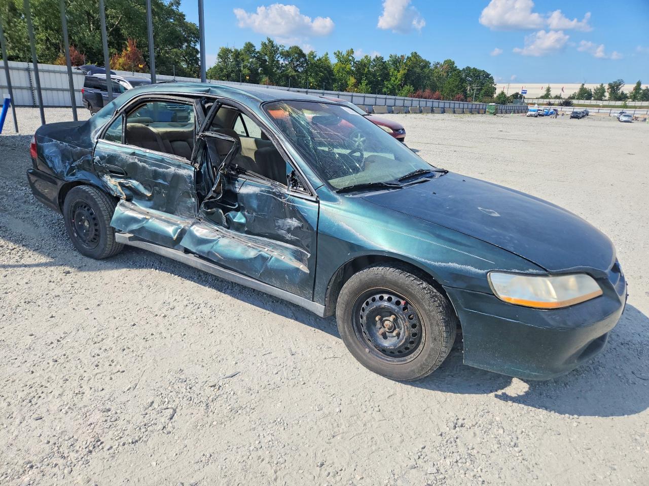 1999 Honda Accord Lx Green vin: 1HGCG5547XA139677