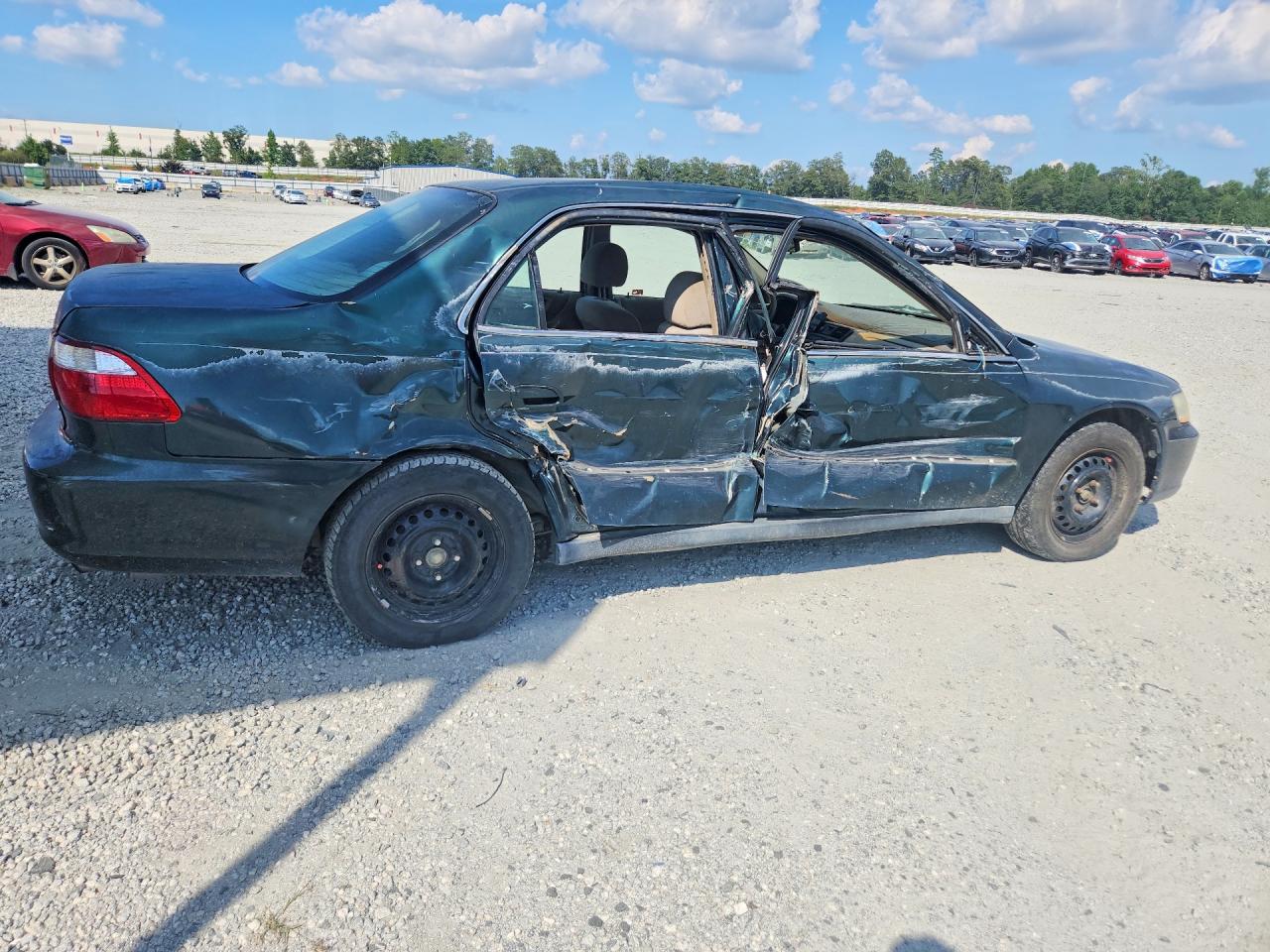 1999 Honda Accord Lx Green vin: 1HGCG5547XA139677