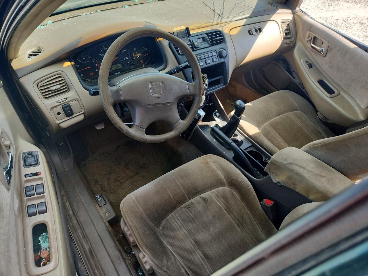 1999 Honda Accord Lx Green vin: 1HGCG5547XA139677