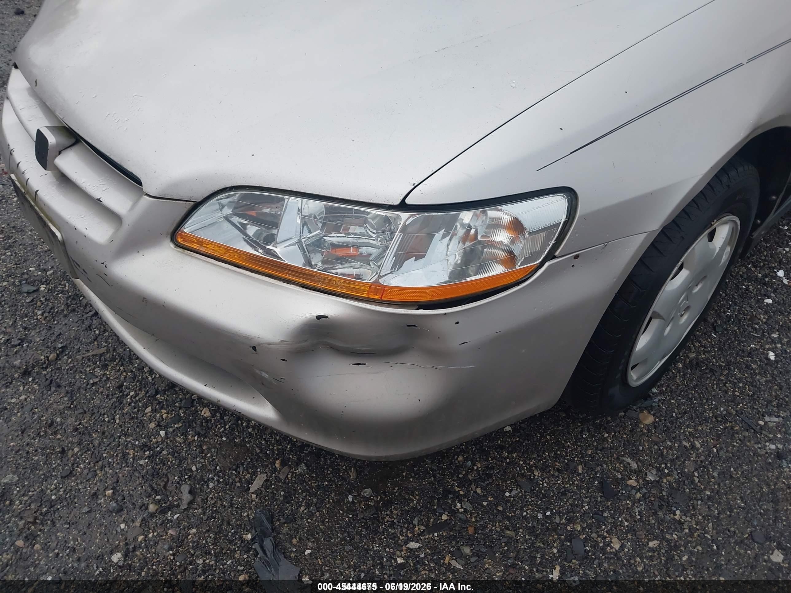 1998 Honda Accord Lx Gray vin: 1HGCG5548WA055723