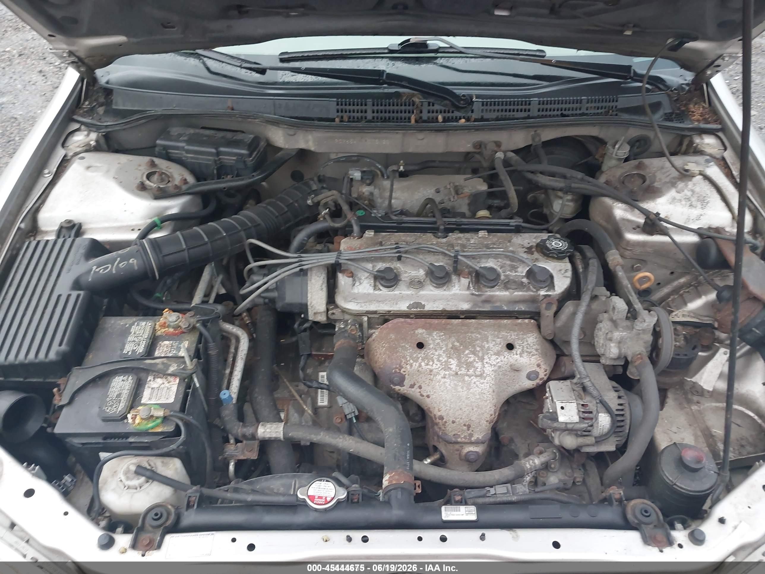 1998 Honda Accord Lx Gray vin: 1HGCG5548WA055723