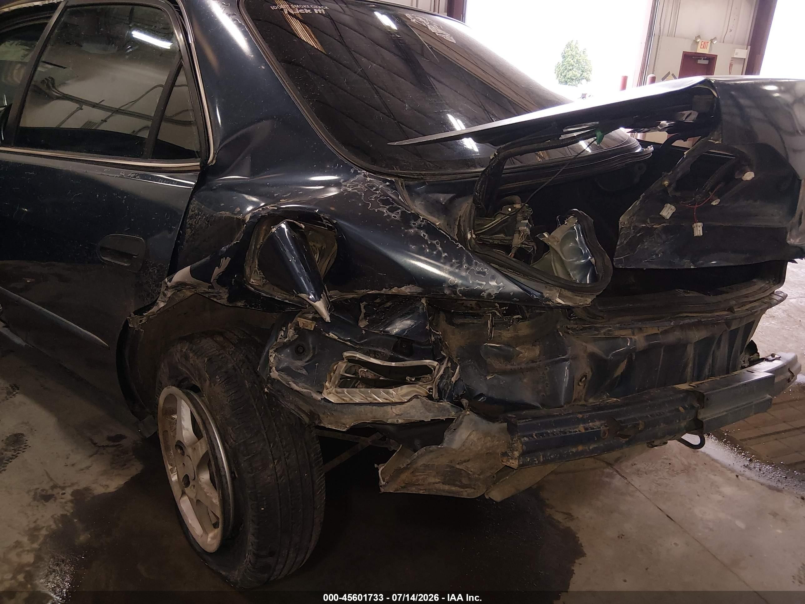2000 Honda Accord 2.3 Lx Blue vin: 1HGCG554XYA046217