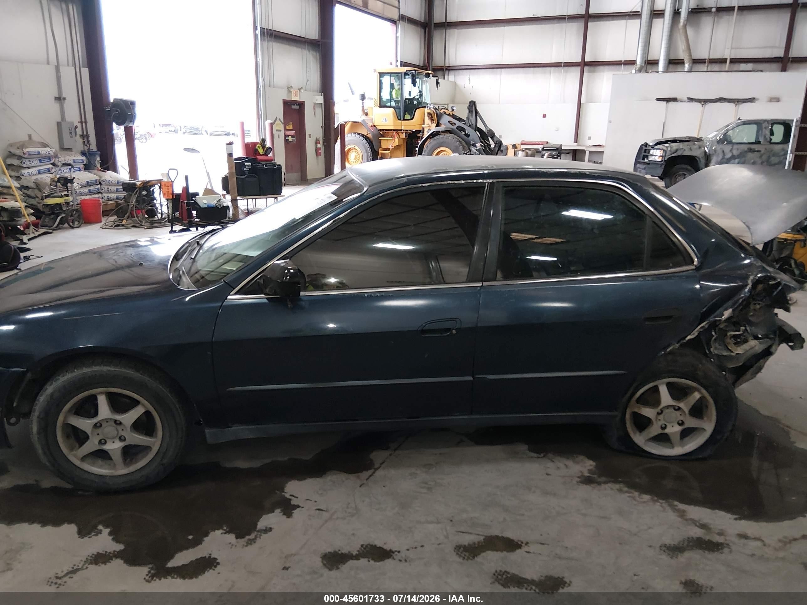 2000 Honda Accord 2.3 Lx Blue vin: 1HGCG554XYA046217