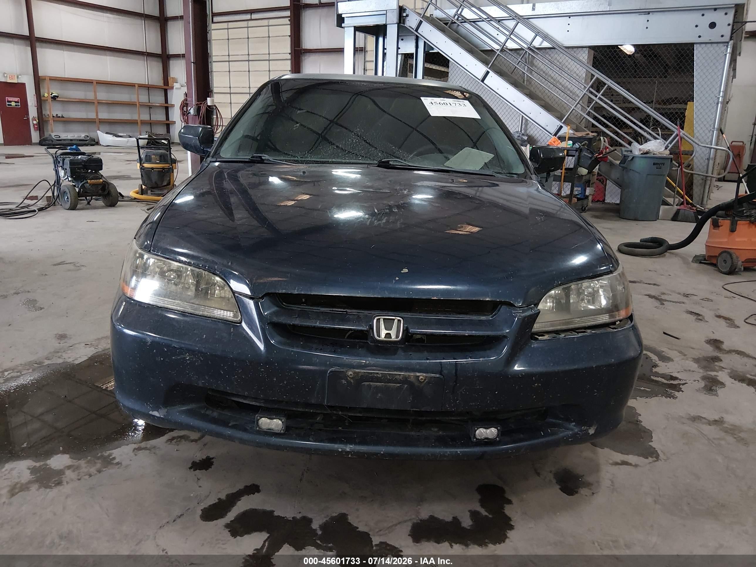 2000 Honda Accord 2.3 Lx Blue vin: 1HGCG554XYA046217