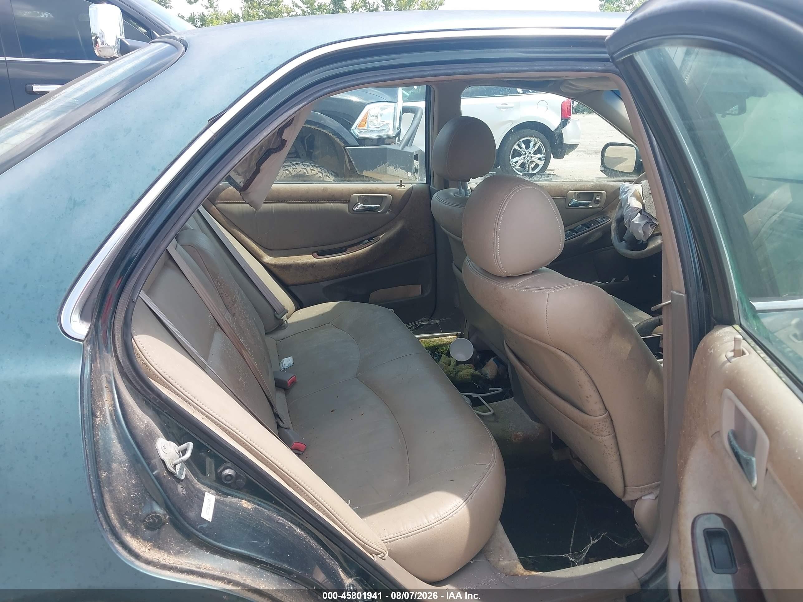 1998 Honda Accord Ex Green vin: 1HGCG5550WA076414