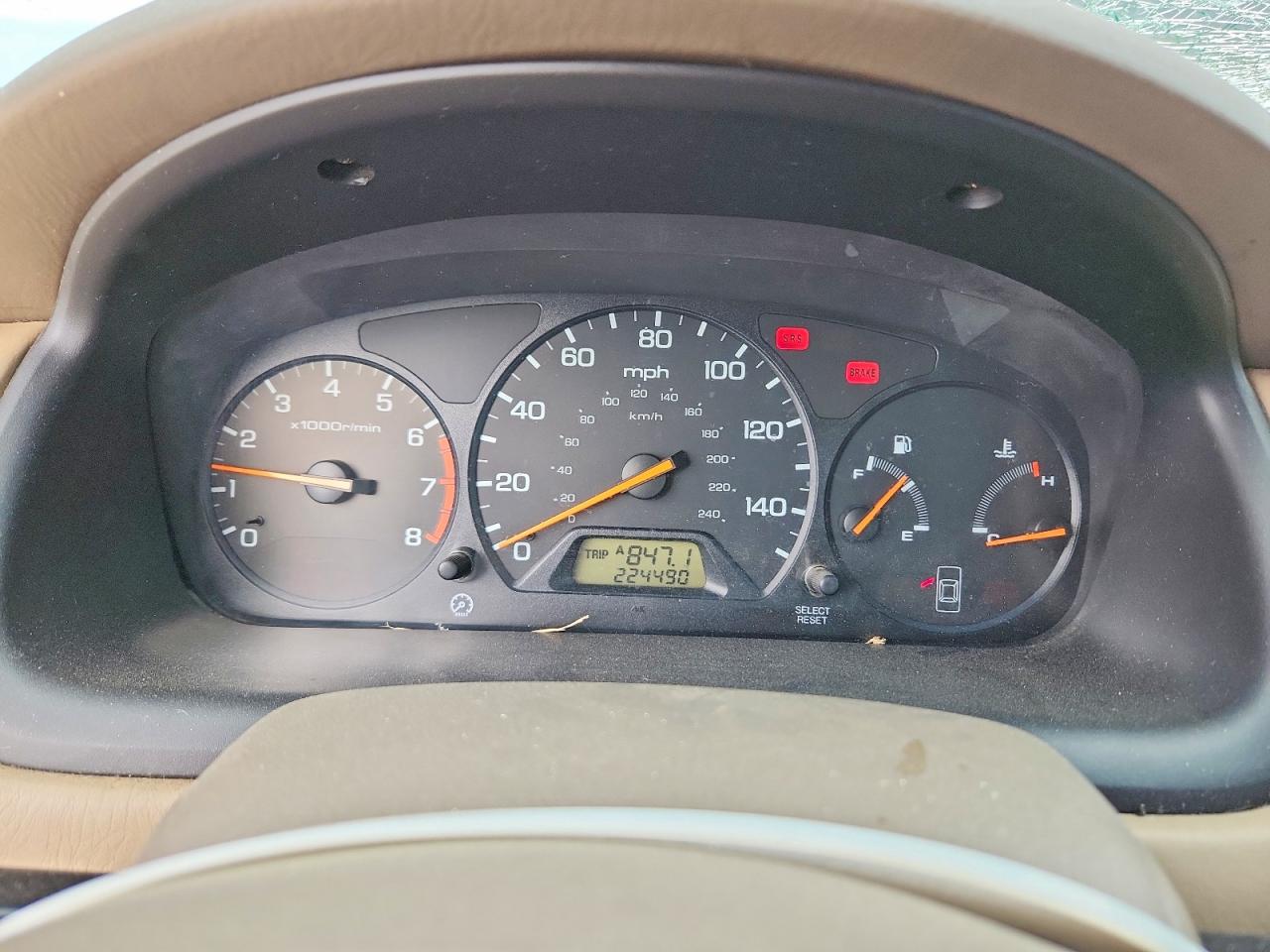 1998 Honda Accord Ex Зеленый vin: 1HGCG5552WA076382