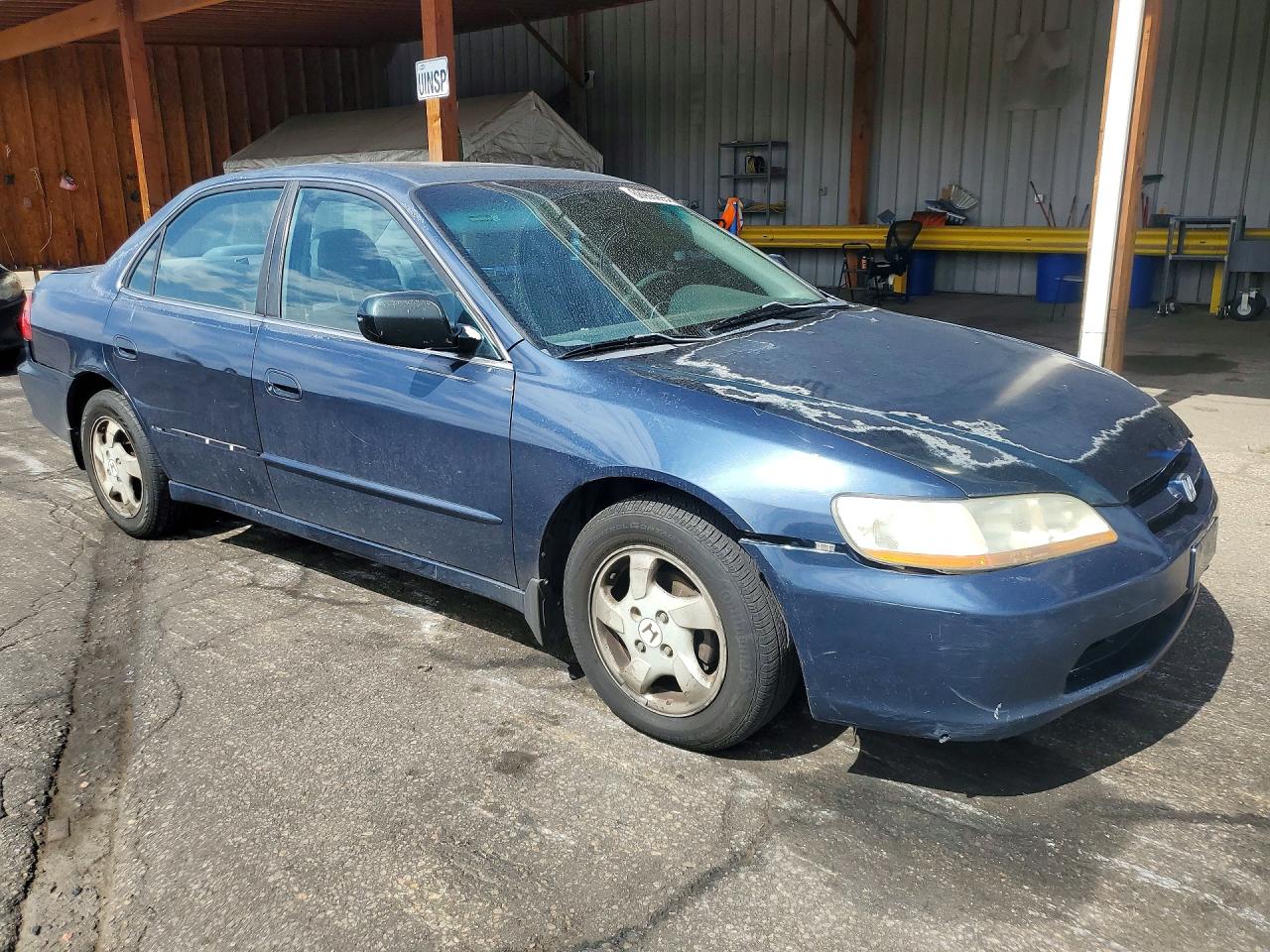 1999 Honda Accord Ex Blue vin: 1HGCG5552XA128403