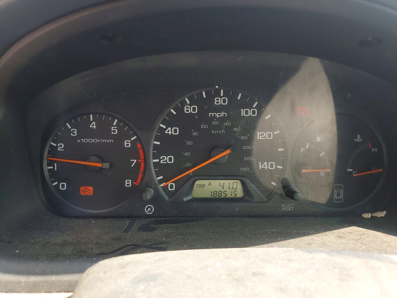1999 Honda Accord Ex Blue vin: 1HGCG5552XA128403