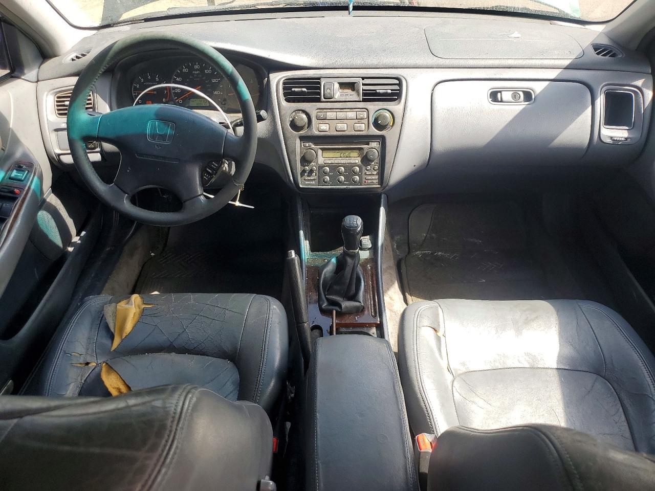 1999 Honda Accord Ex Blue vin: 1HGCG5552XA128403