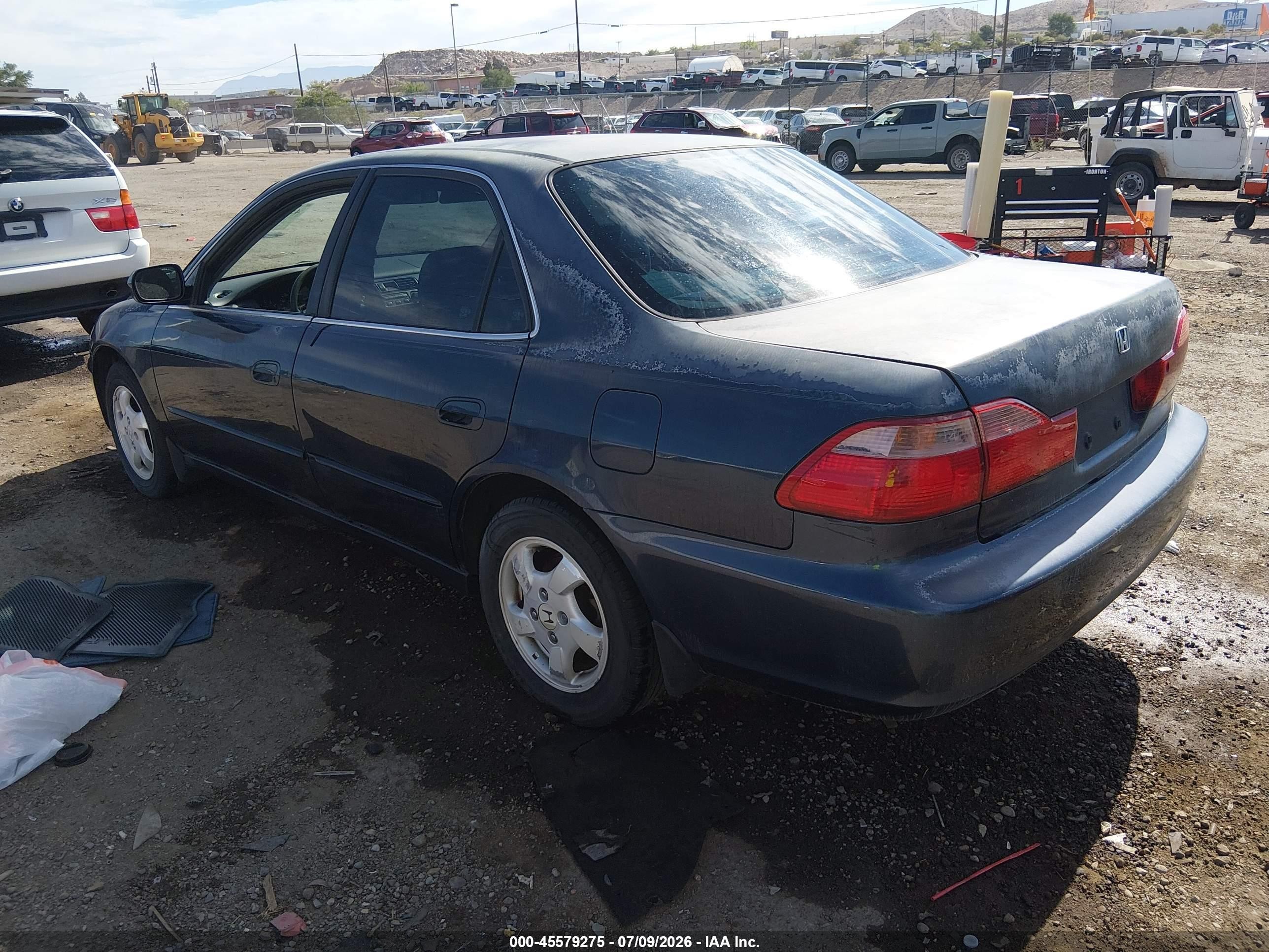 1999 Honda Accord Ex Blue vin: 1HGCG5555XA057181