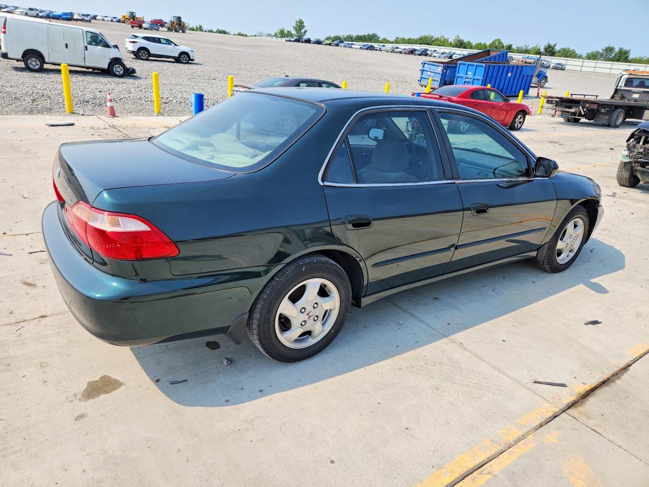 2000 Honda Accord Ex Green vin: 1HGCG5555YA117560