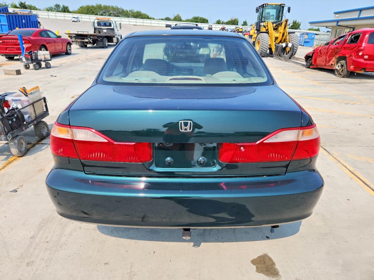 2000 Honda Accord Ex Green vin: 1HGCG5555YA117560