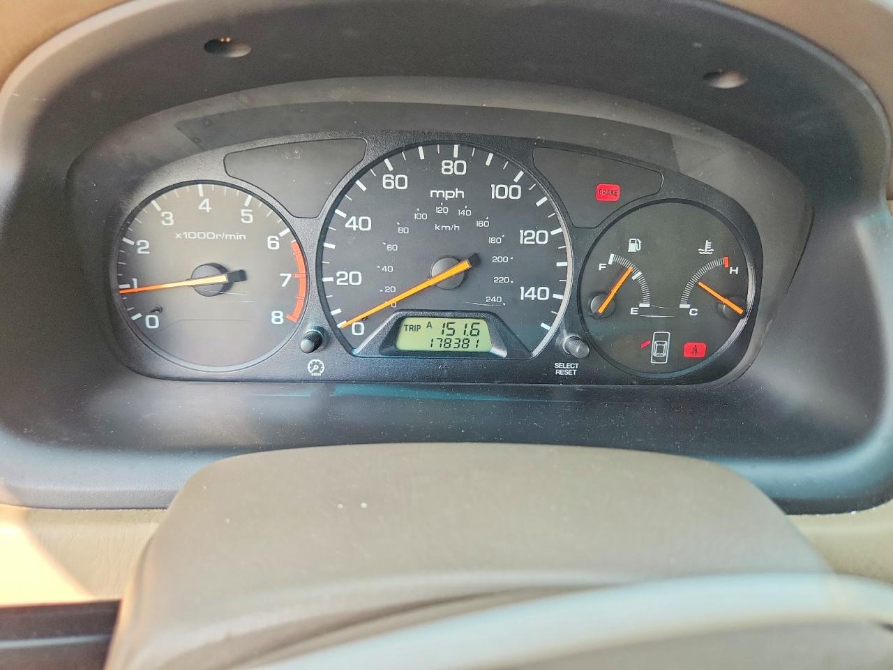 2000 Honda Accord Ex Green vin: 1HGCG5555YA117560
