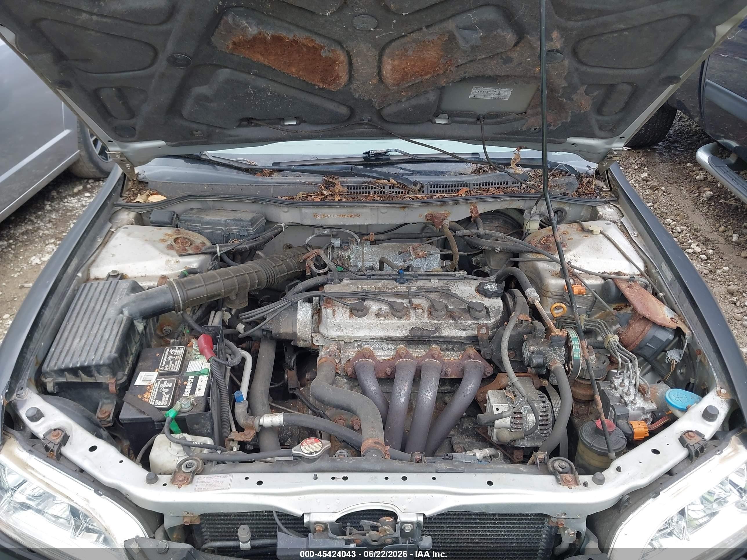 1998 Honda Accord Ex Black vin: 1HGCG5557WA236952