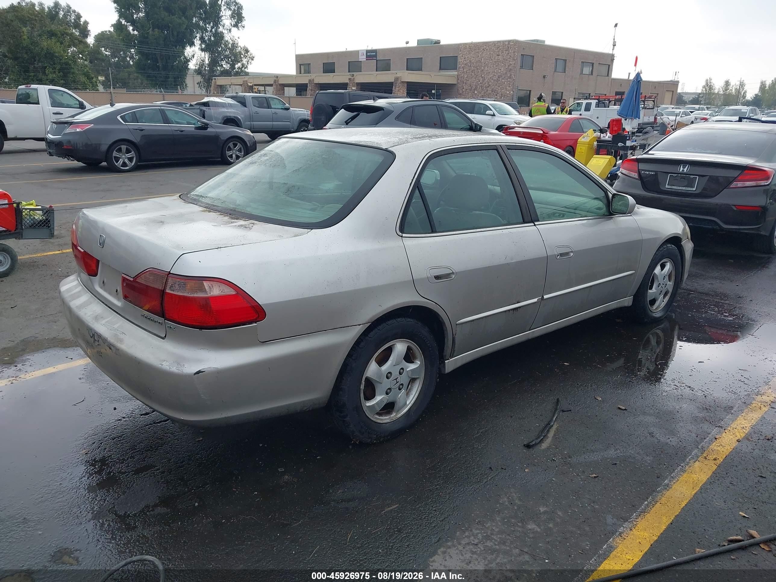1998 Honda Accord Ex Gray vin: 1HGCG5558WA138772