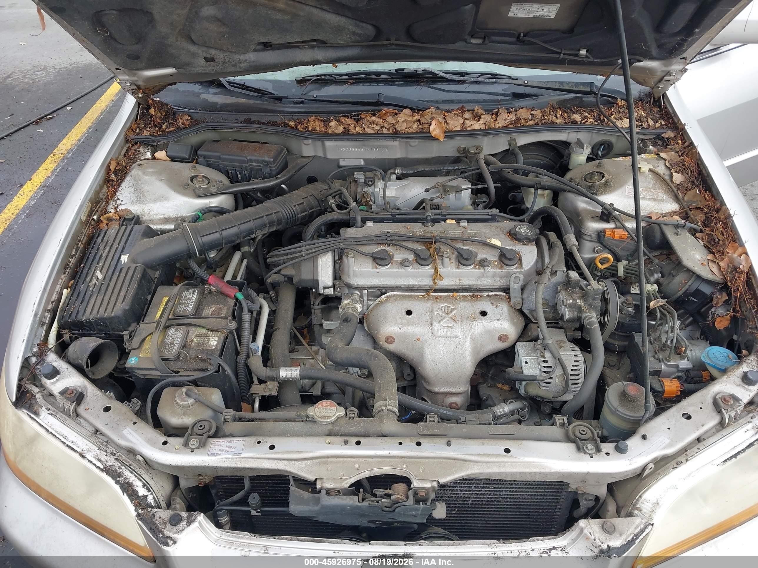 1998 Honda Accord Ex Gray vin: 1HGCG5558WA138772