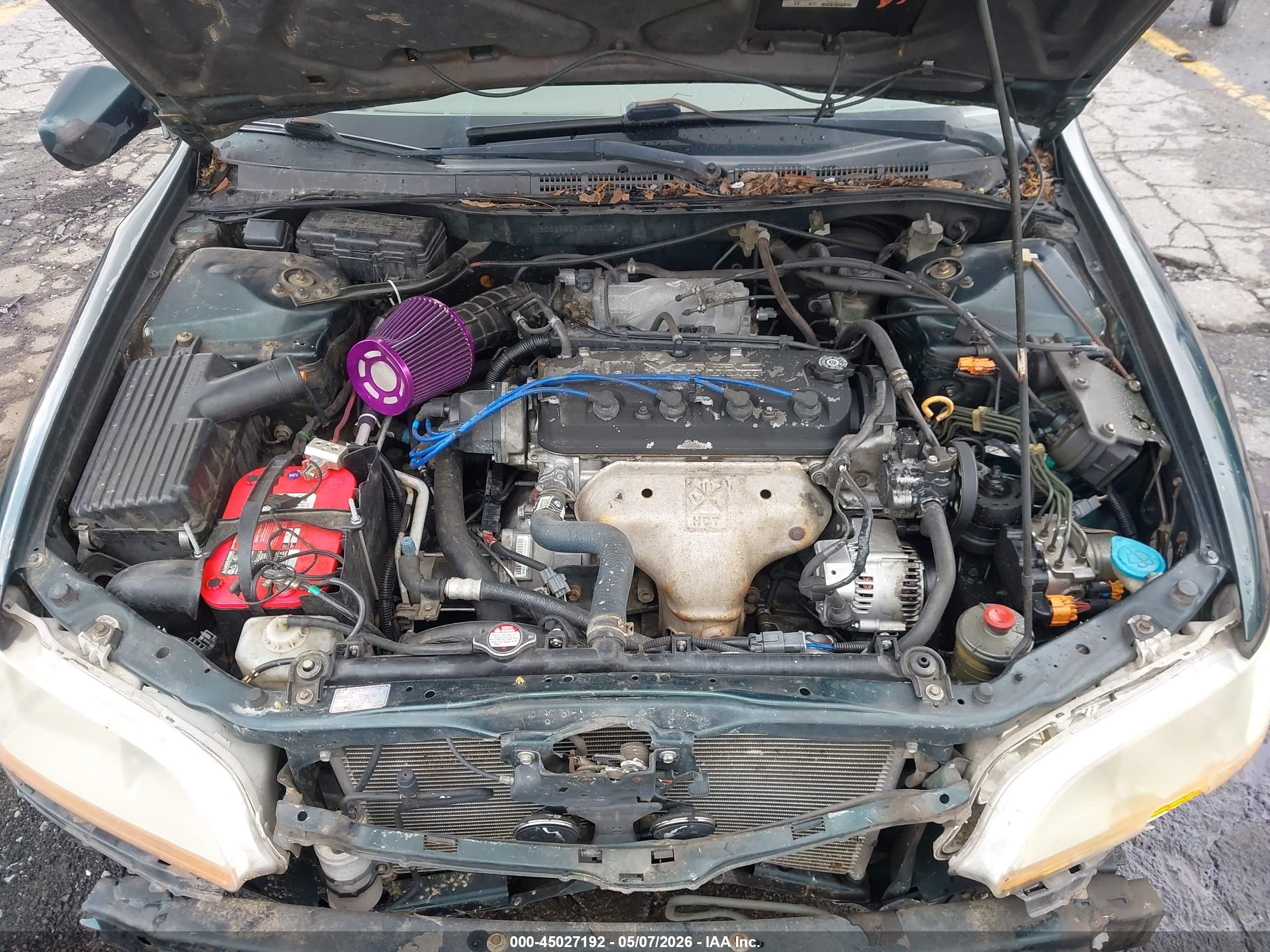 1999 Honda Accord Ex Зеленый vin: 1HGCG5558XA060303