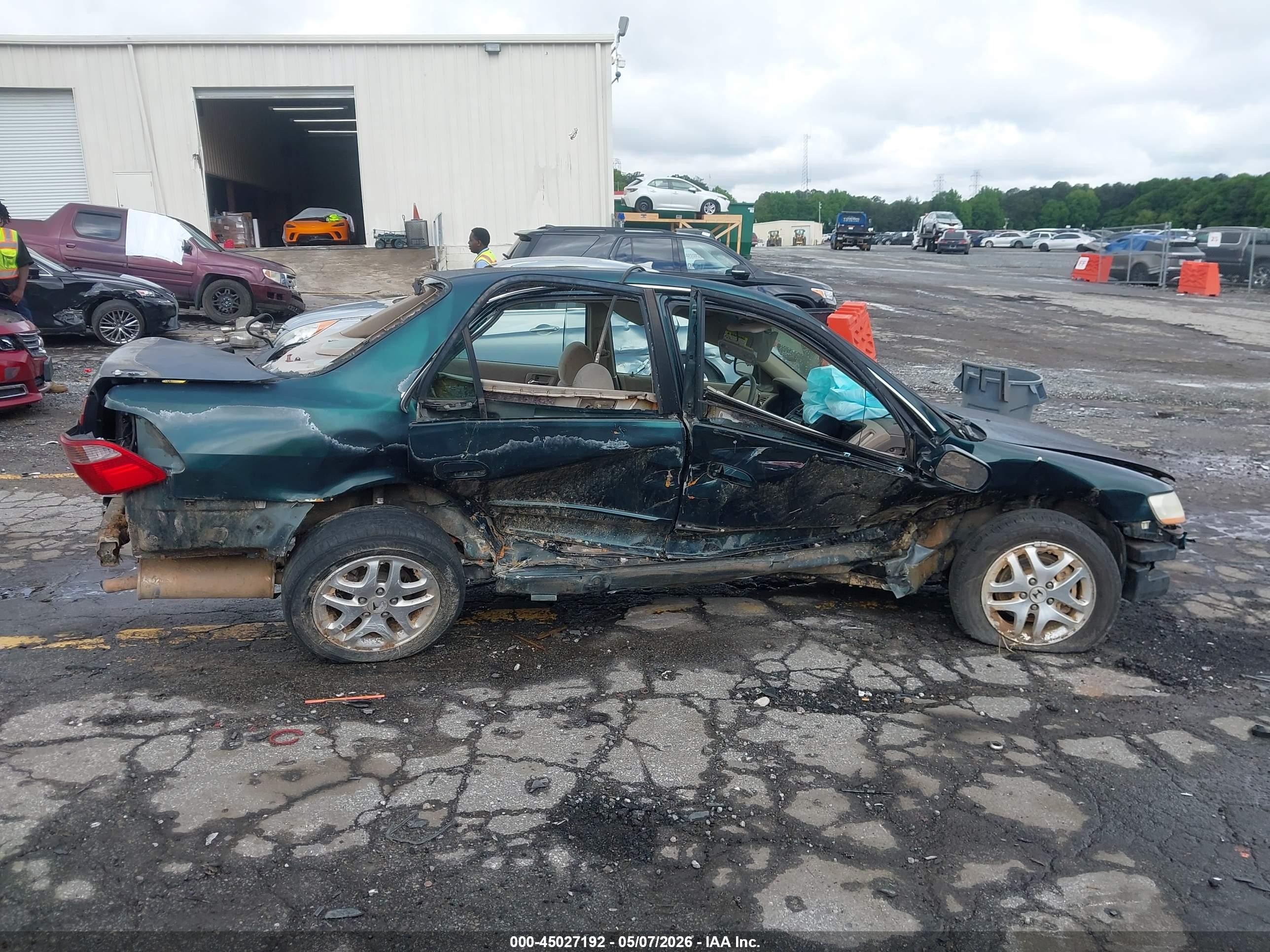 1999 Honda Accord Ex Зеленый vin: 1HGCG5558XA060303