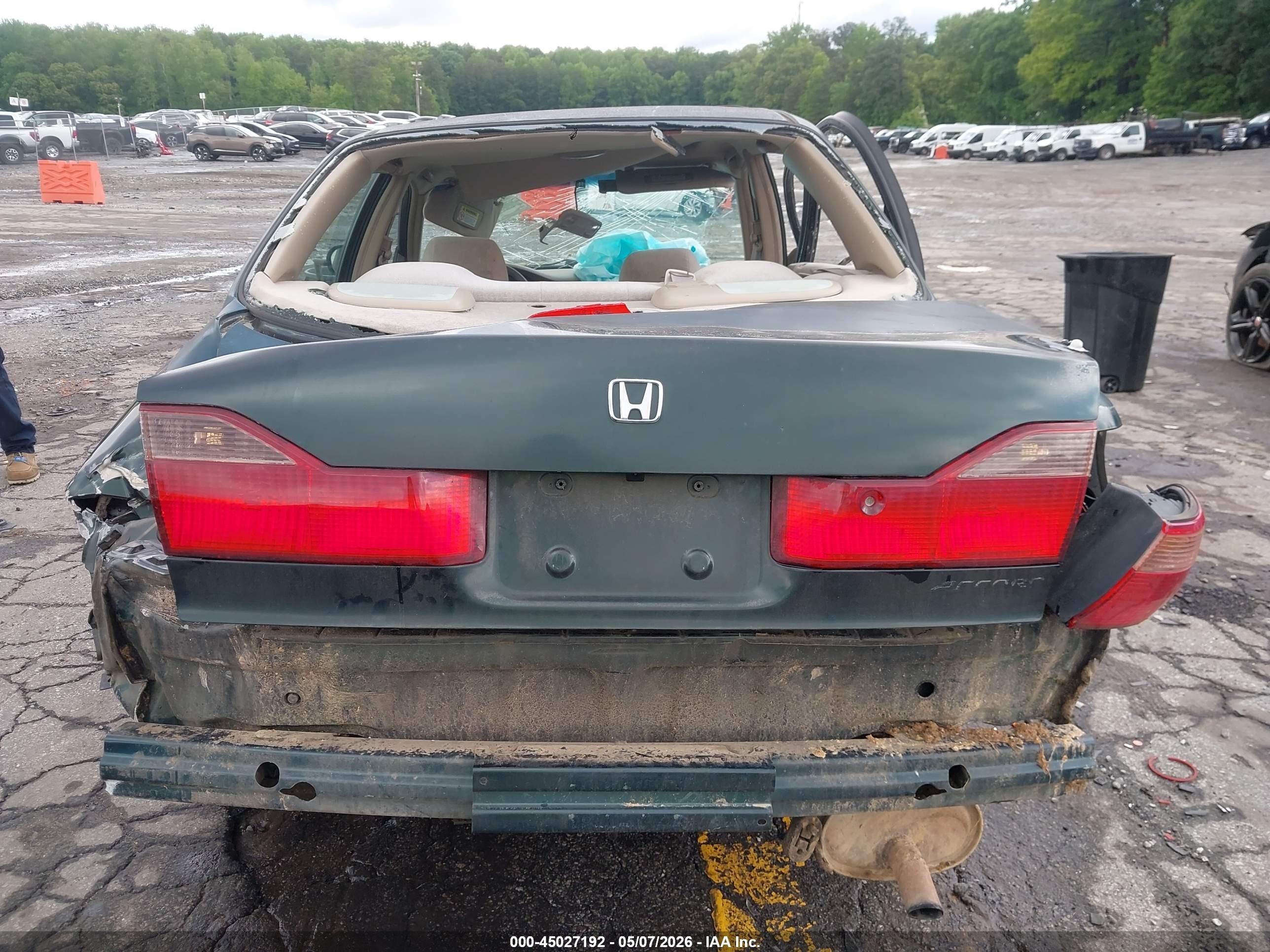 1999 Honda Accord Ex Зеленый vin: 1HGCG5558XA060303