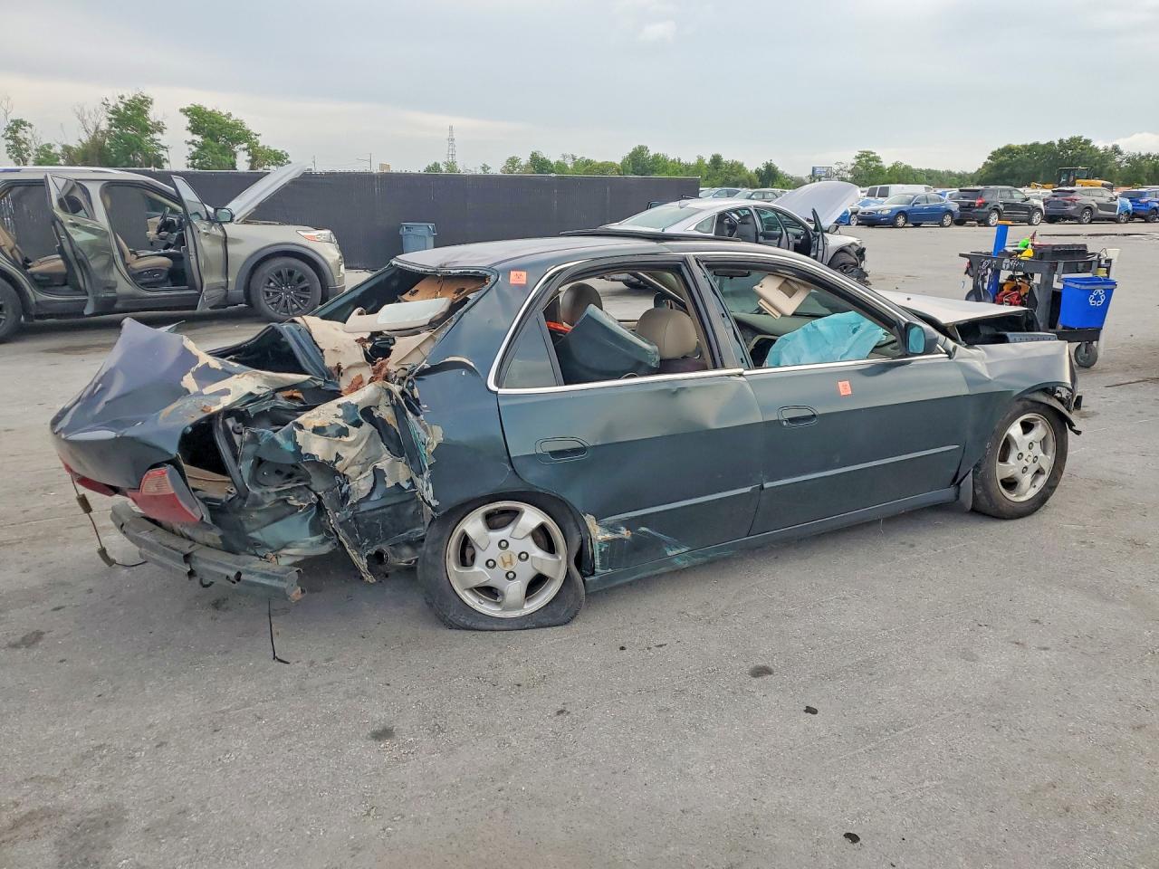 1998 Honda Accord Ex Зеленый vin: 1HGCG5559WA063189