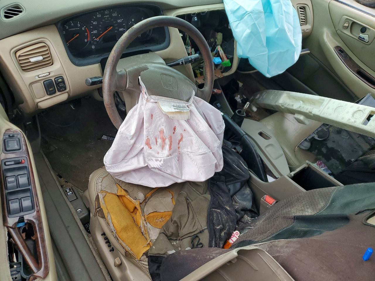 1998 Honda Accord Ex Зеленый vin: 1HGCG5559WA063189