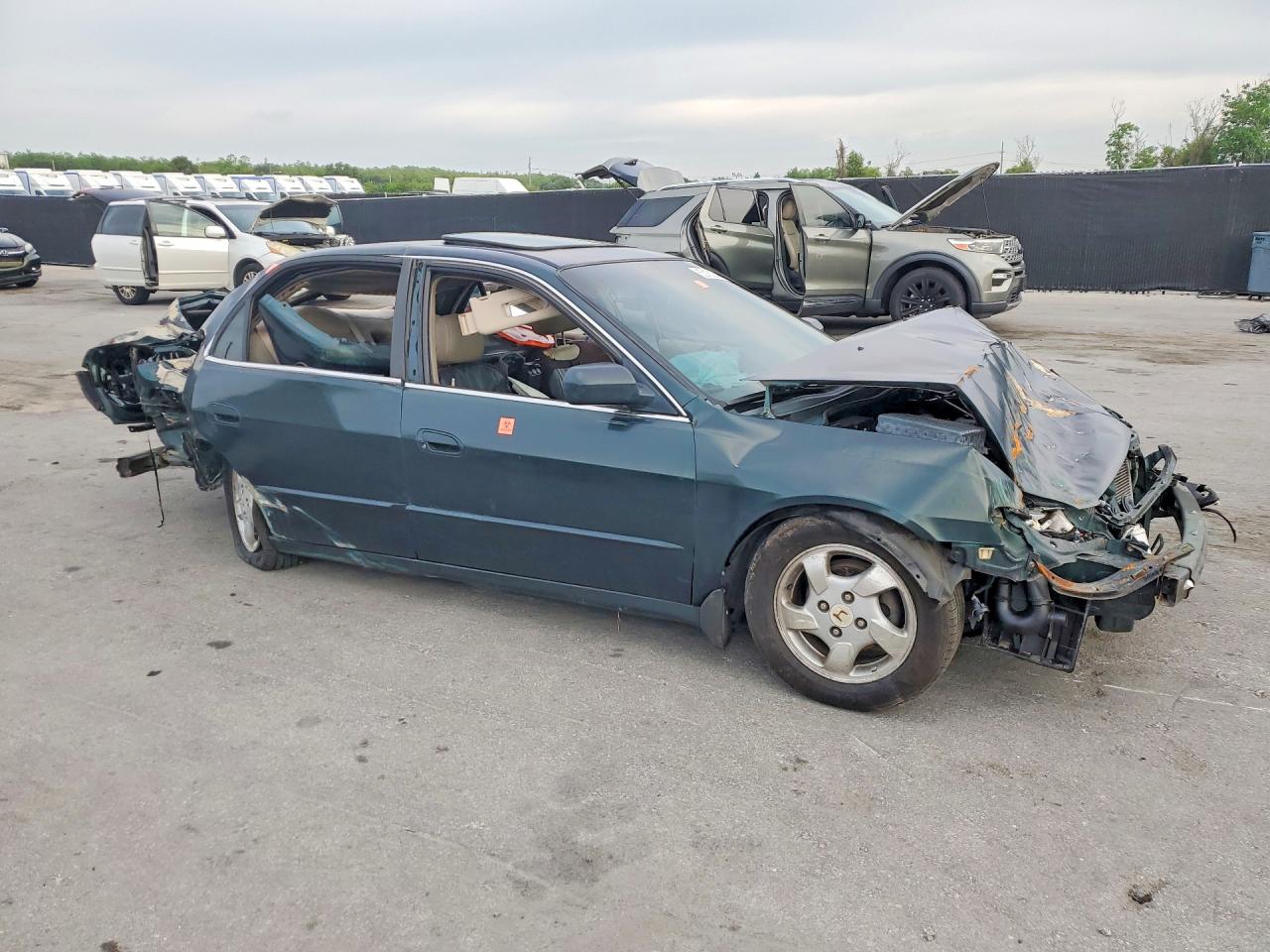 1998 Honda Accord Ex Зеленый vin: 1HGCG5559WA063189