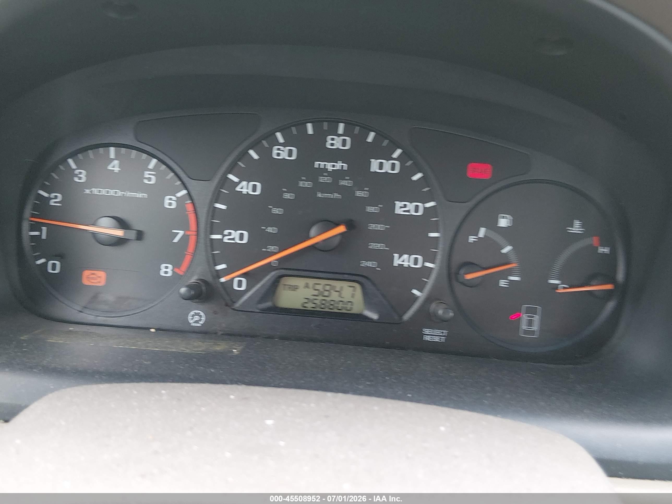 1998 Honda Accord Ex Green vin: 1HGCG555XWA261361