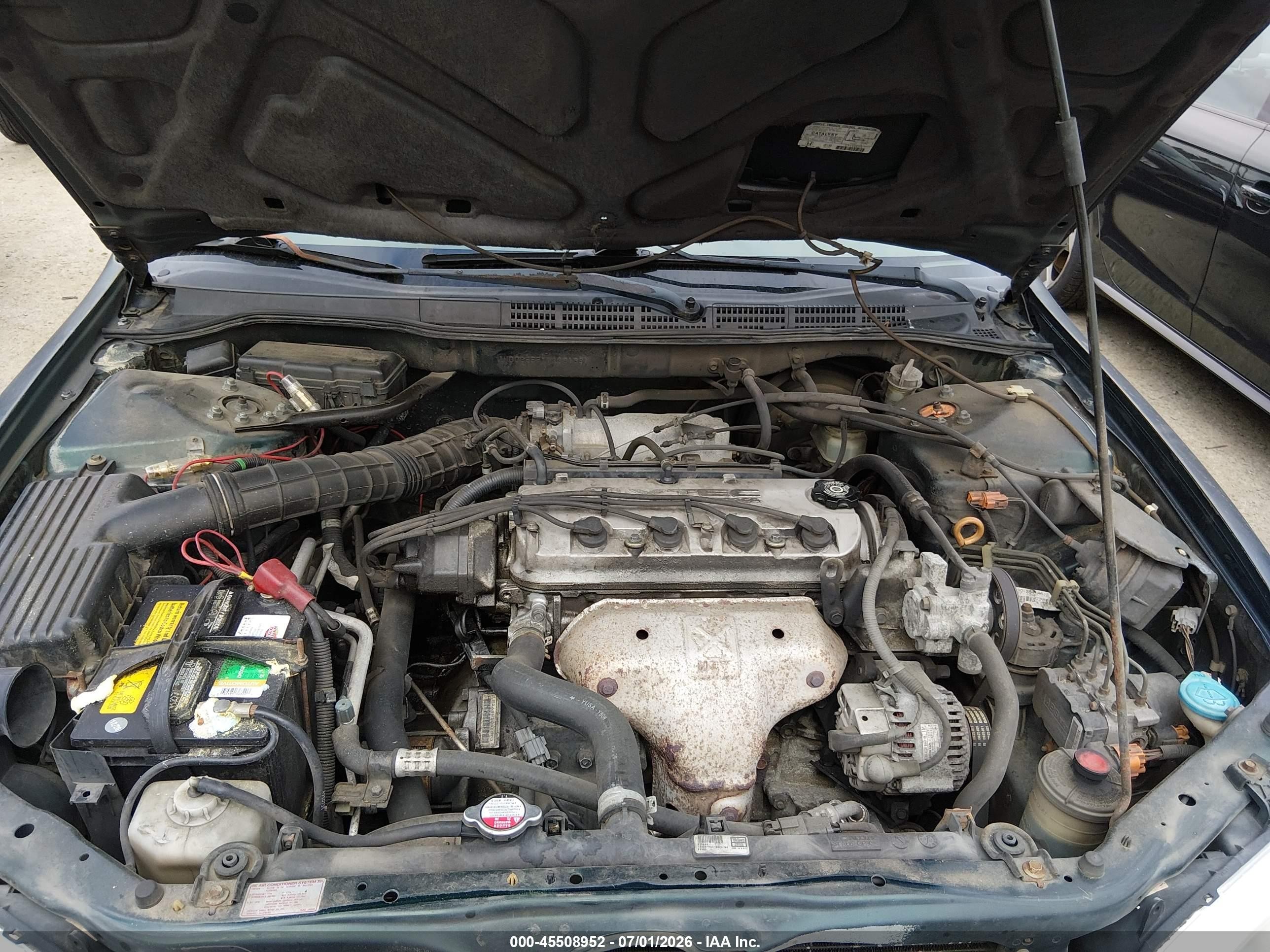 1998 Honda Accord Ex Green vin: 1HGCG555XWA261361