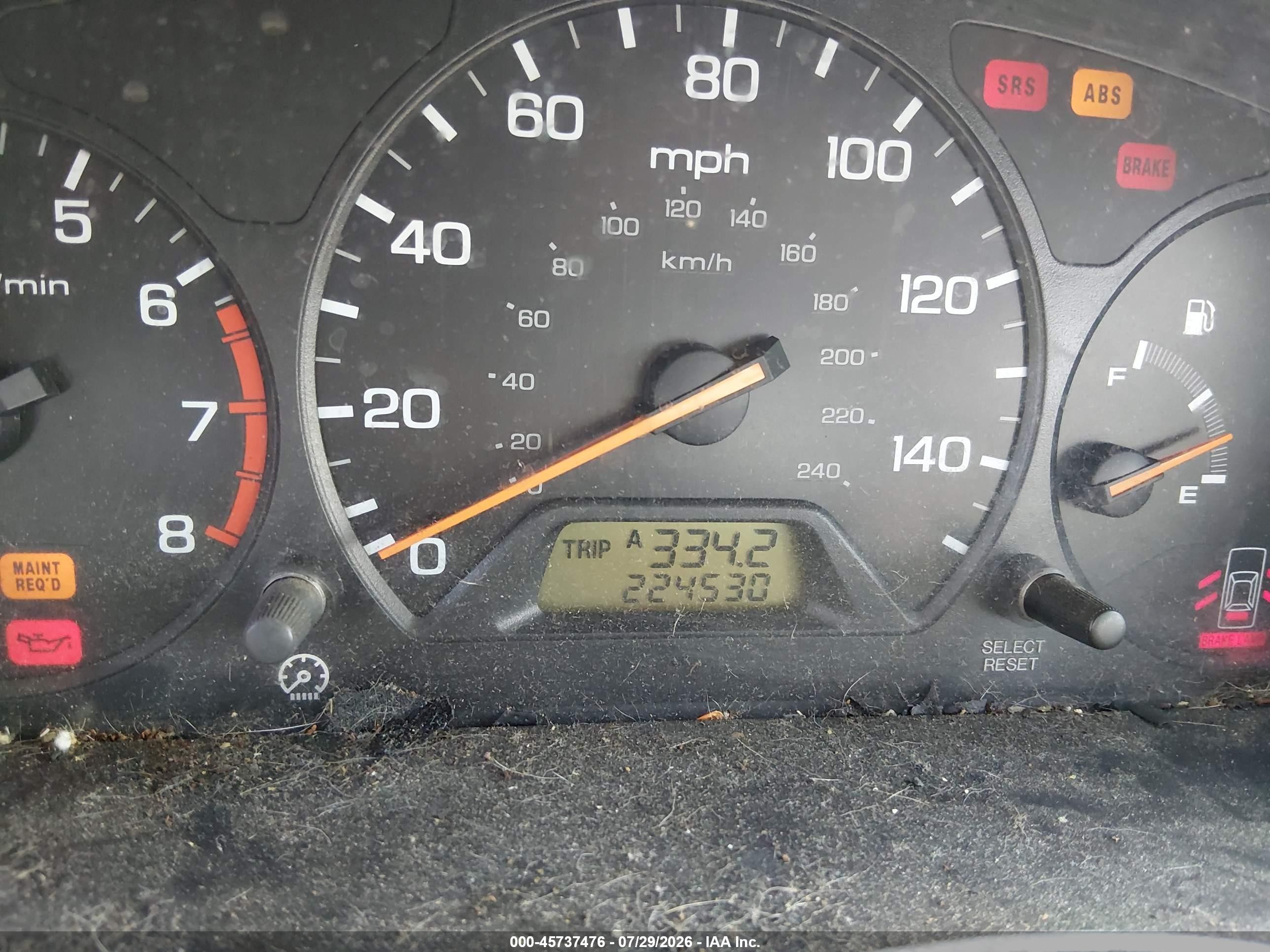 2002 Honda Accord 2.3 Ex Black vin: 1HGCG55602A072947