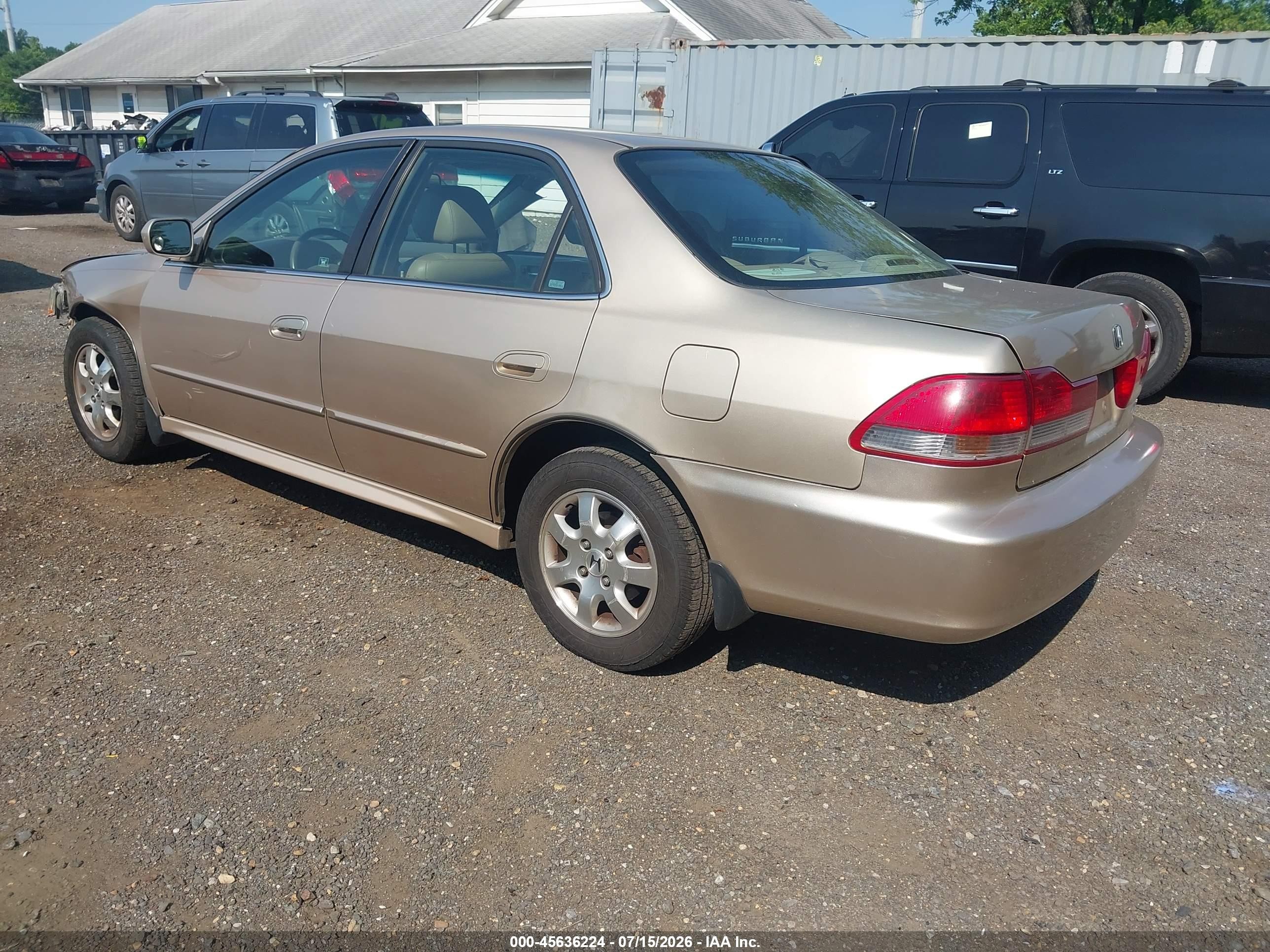 2002 Honda Accord 2.3 Ex Gold vin: 1HGCG55612A153245