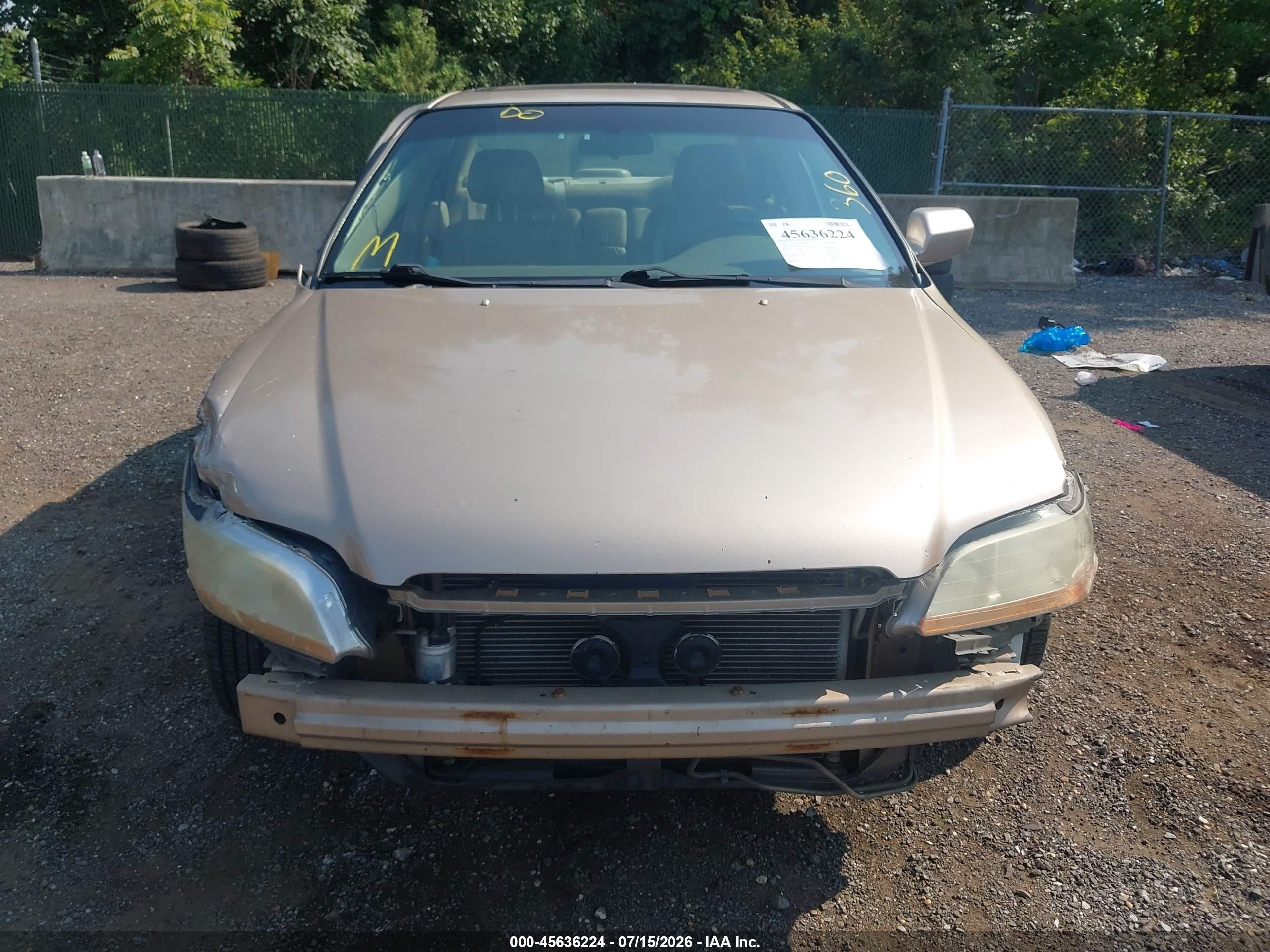 2002 Honda Accord 2.3 Ex Gold vin: 1HGCG55612A153245