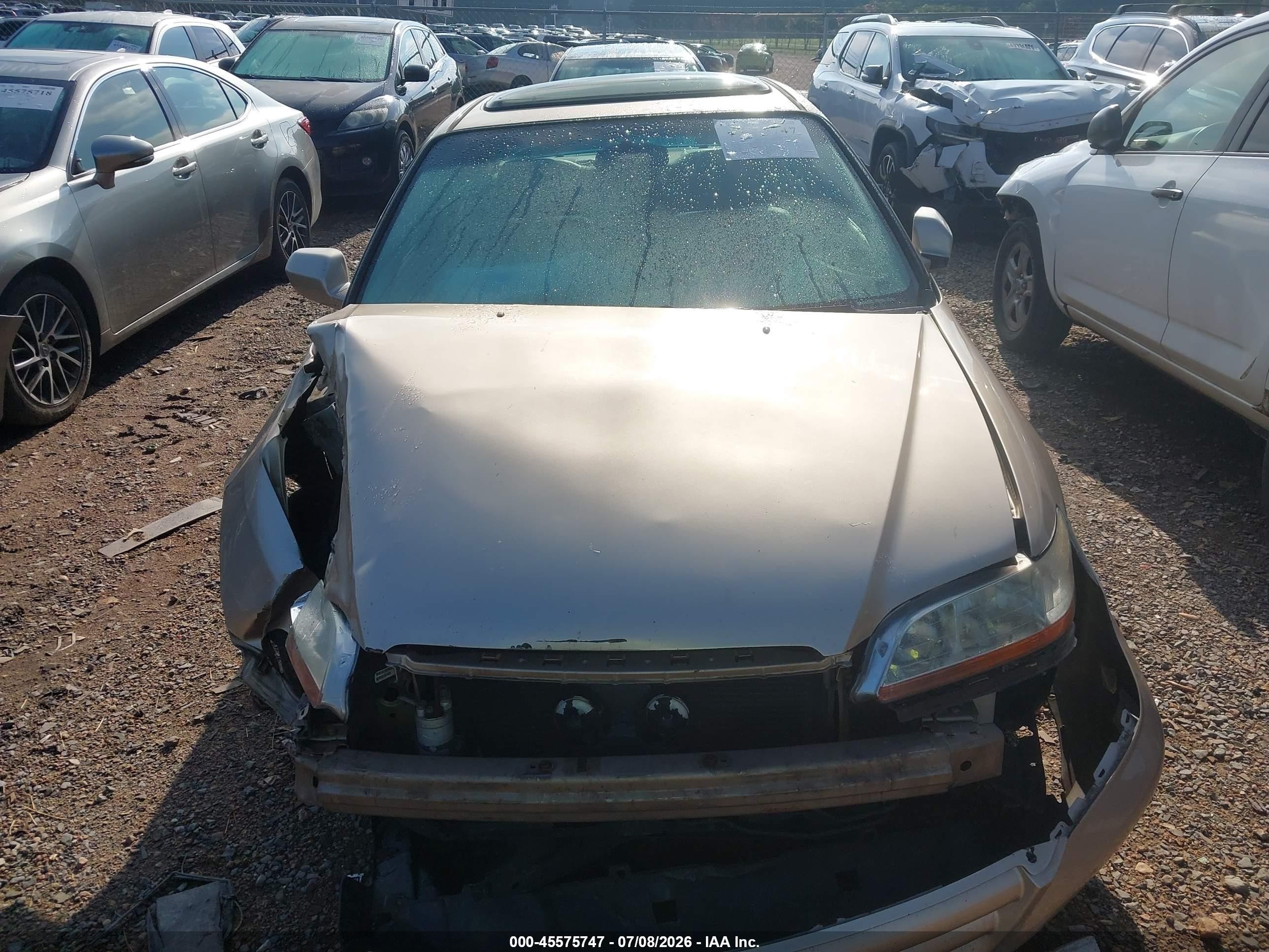 2002 Honda Accord 2.3 Ex Tan vin: 1HGCG55662A100640