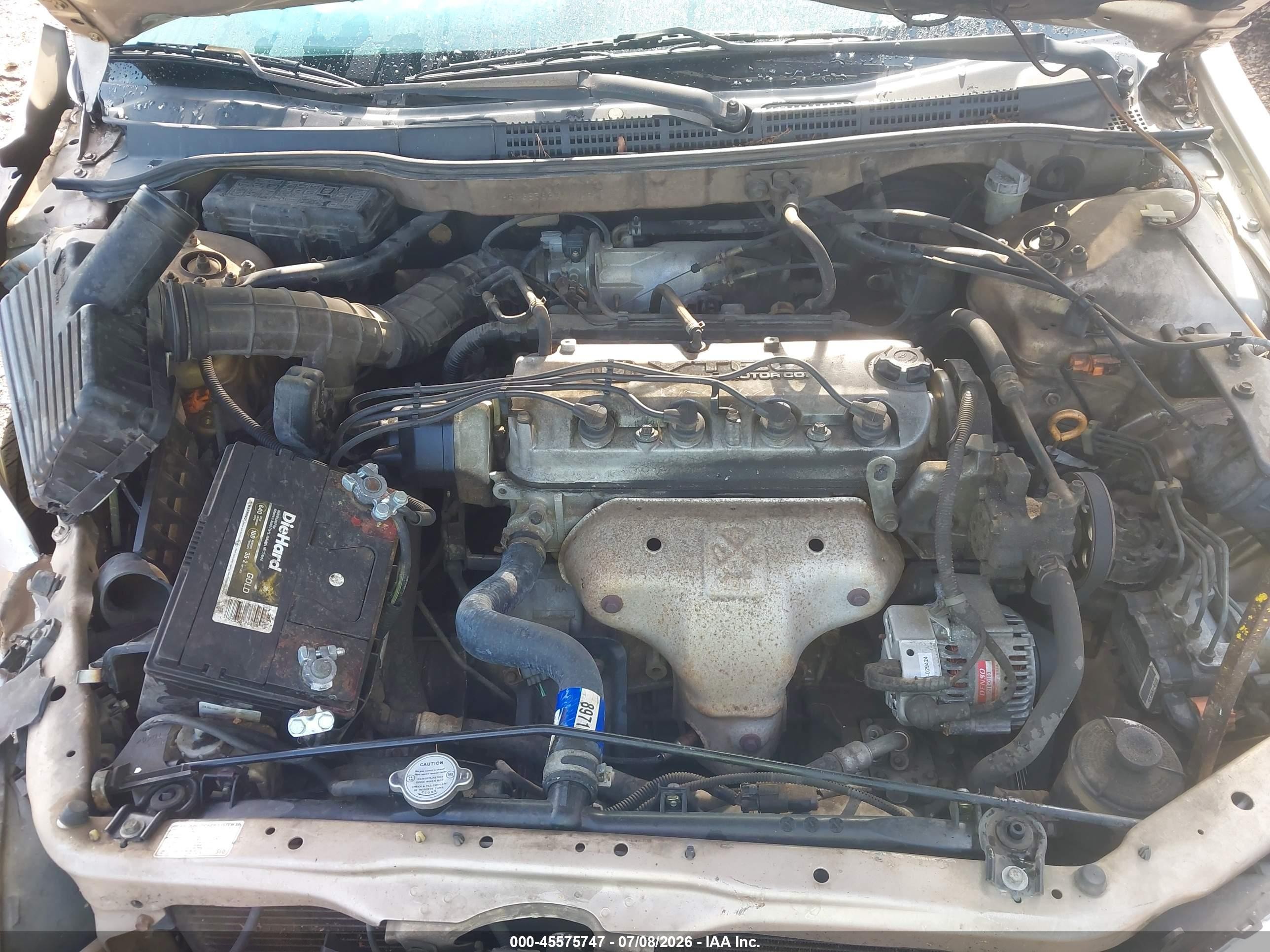 2002 Honda Accord 2.3 Ex Tan vin: 1HGCG55662A100640