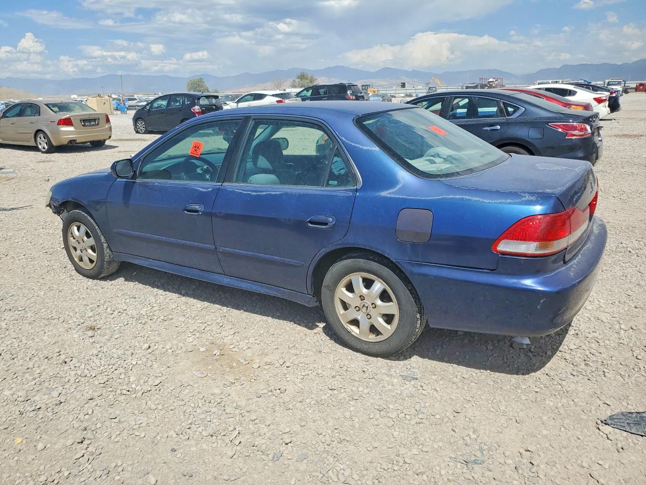 2001 Honda Accord Ex Blue vin: 1HGCG556X1A097014