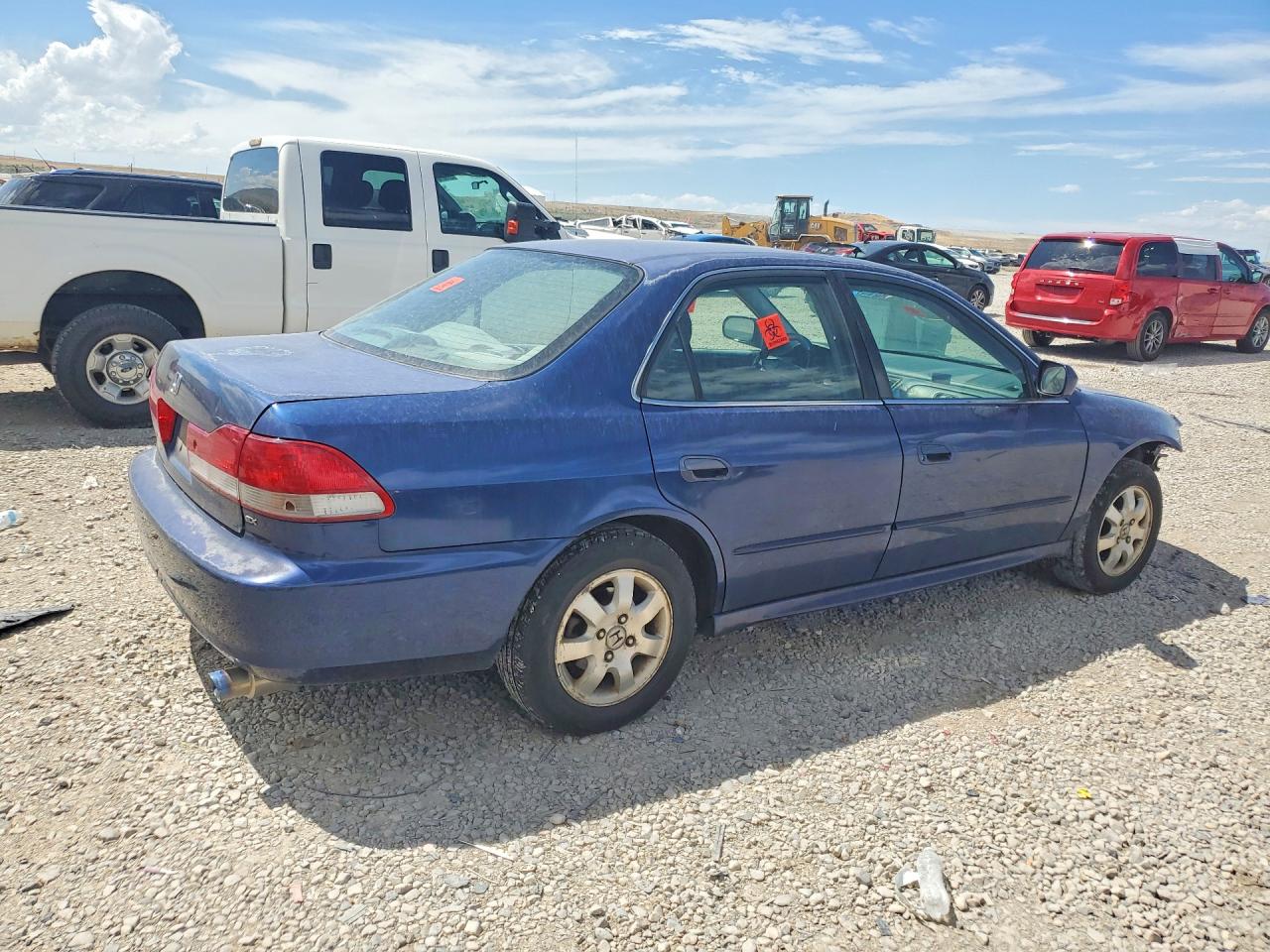2001 Honda Accord Ex Blue vin: 1HGCG556X1A097014