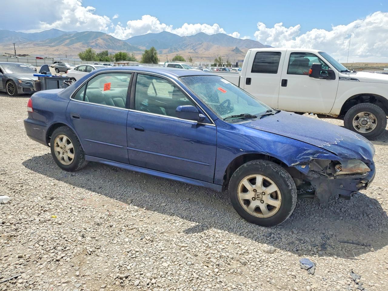 2001 Honda Accord Ex Blue vin: 1HGCG556X1A097014