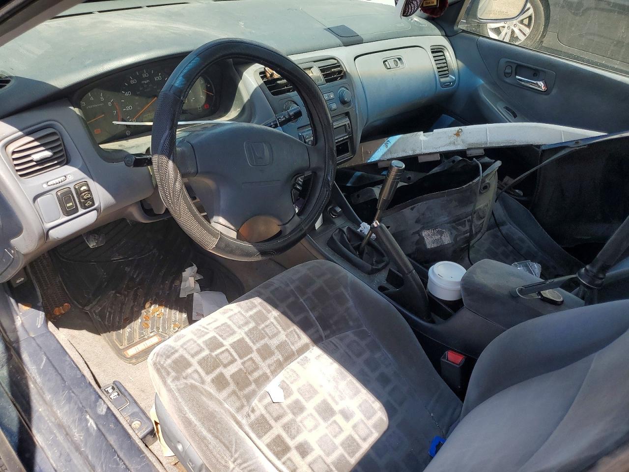 2001 Honda Accord Ex Blue vin: 1HGCG556X1A097014
